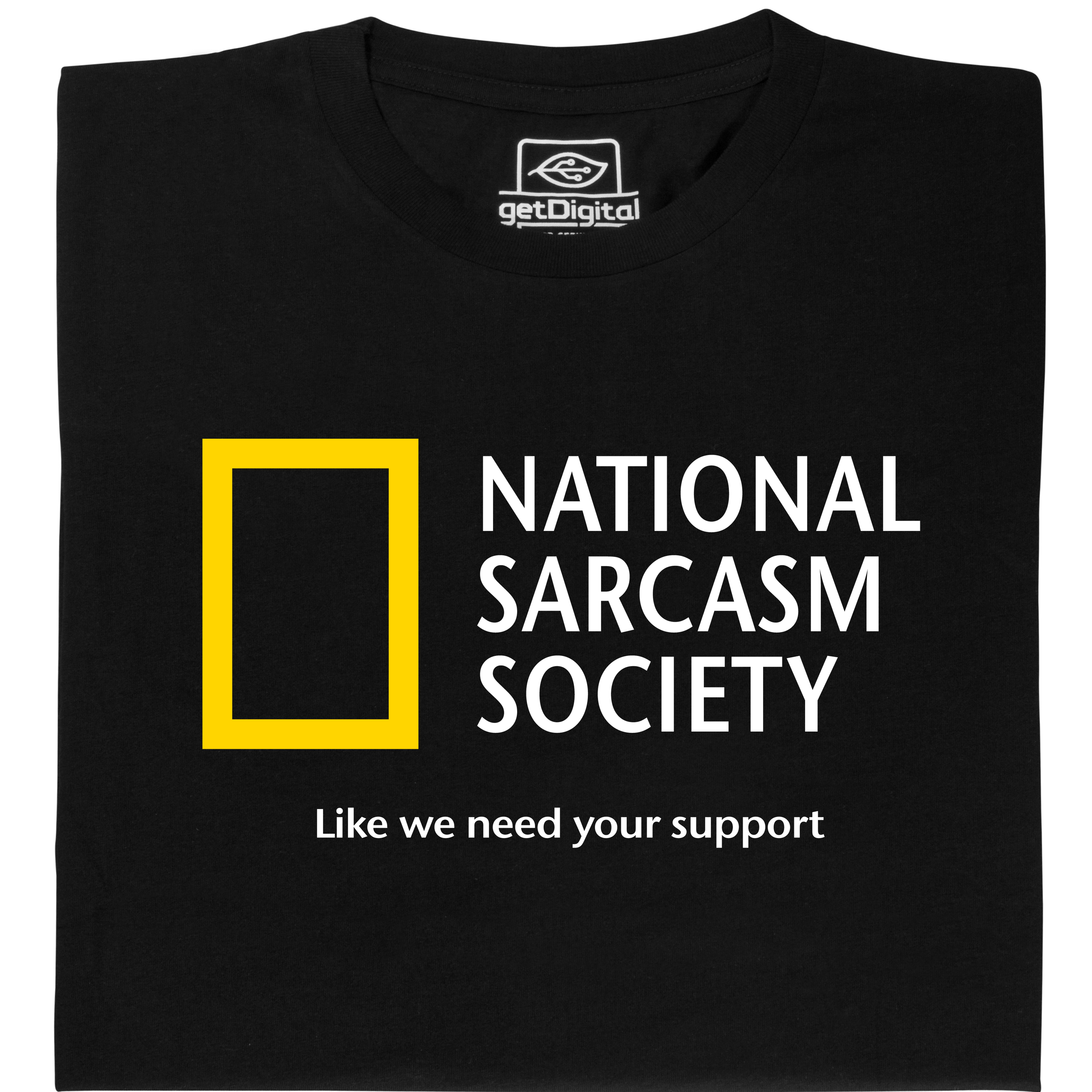 Fair gehandeltes Öko-T-Shirt: National Sarcasm