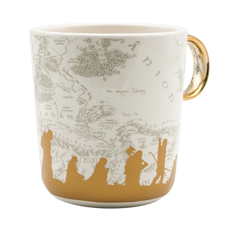 ABYSTYLE Tasse mit Aufschrift "Lord of The Rings One Ring 3D-Keramik, 460 ml