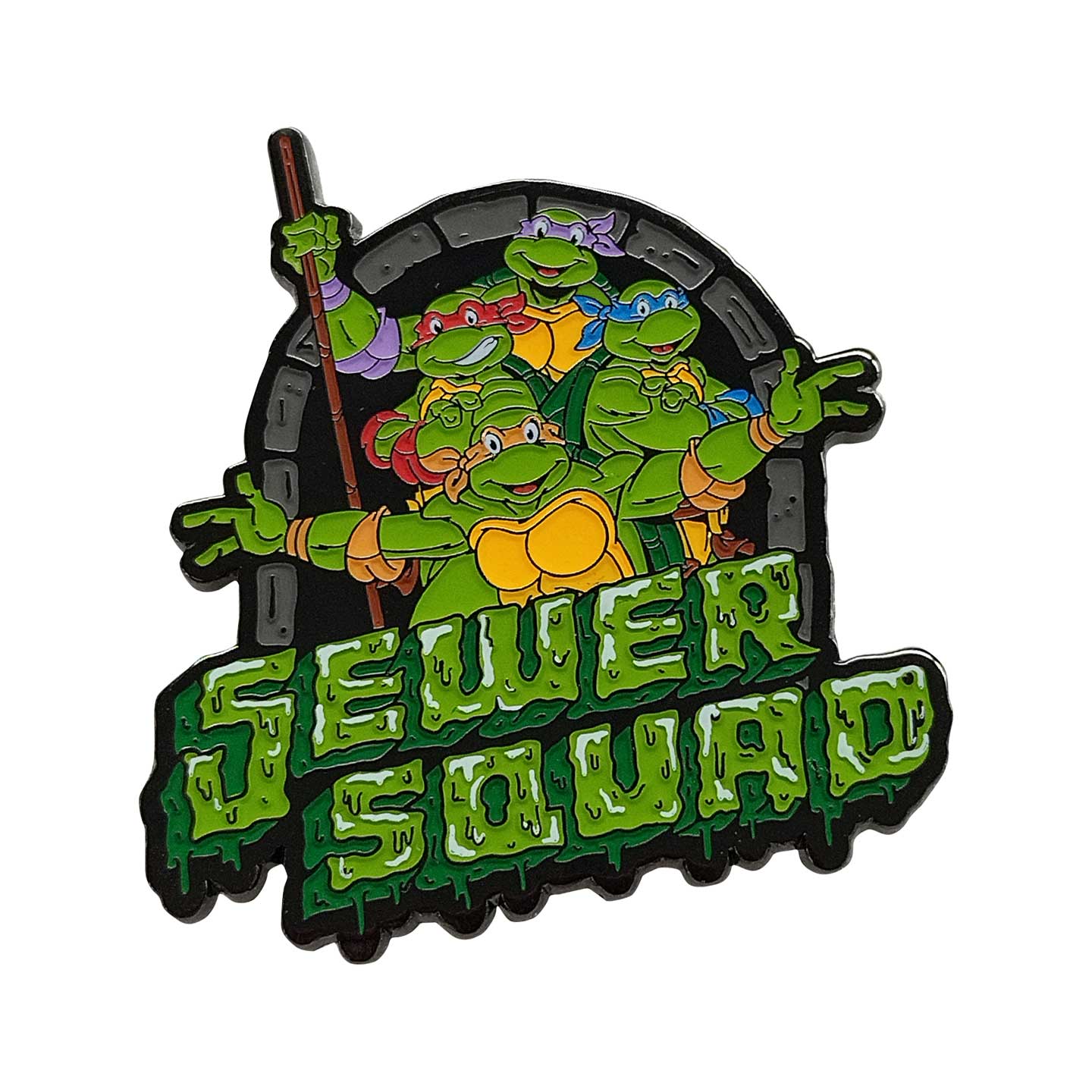 Teenage Mutant Ninja Turtles Pin Limitierte 40. Jahrestag Edition