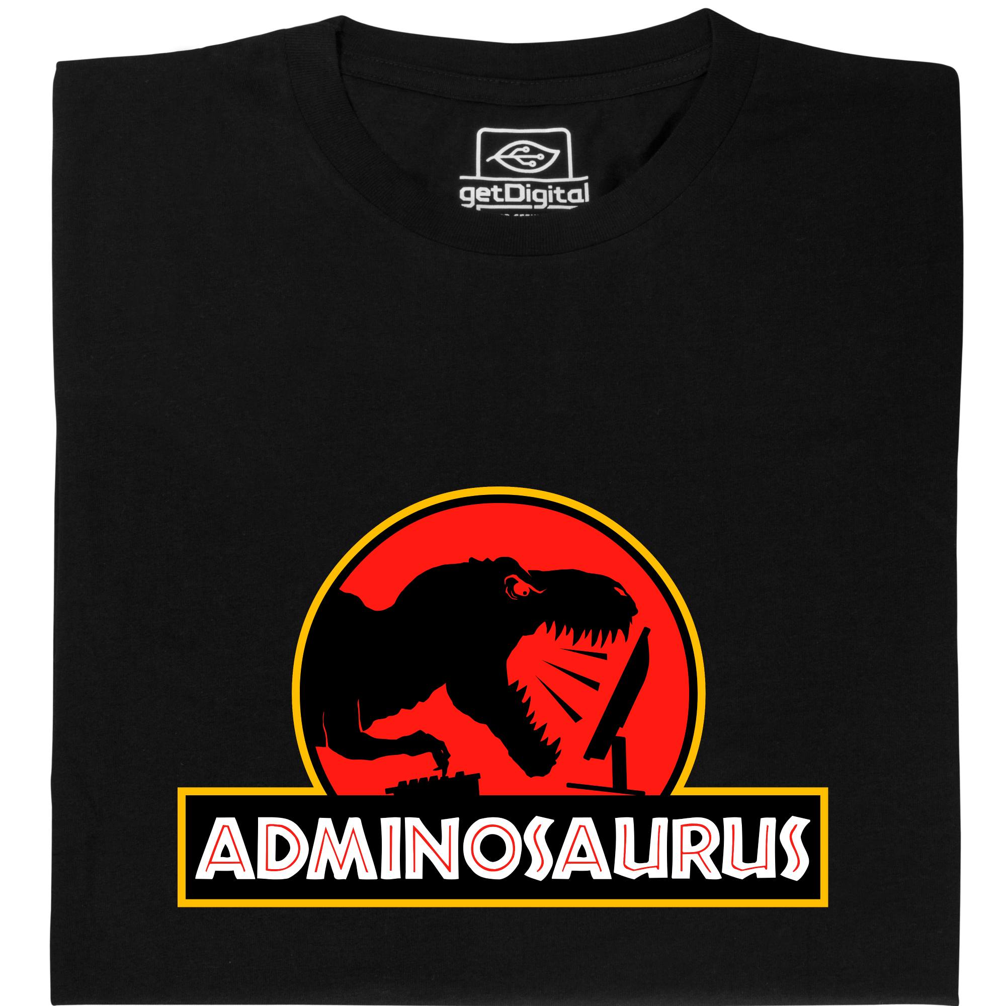 Fair gehandeltes Öko-T-Shirt: Adminosaurus