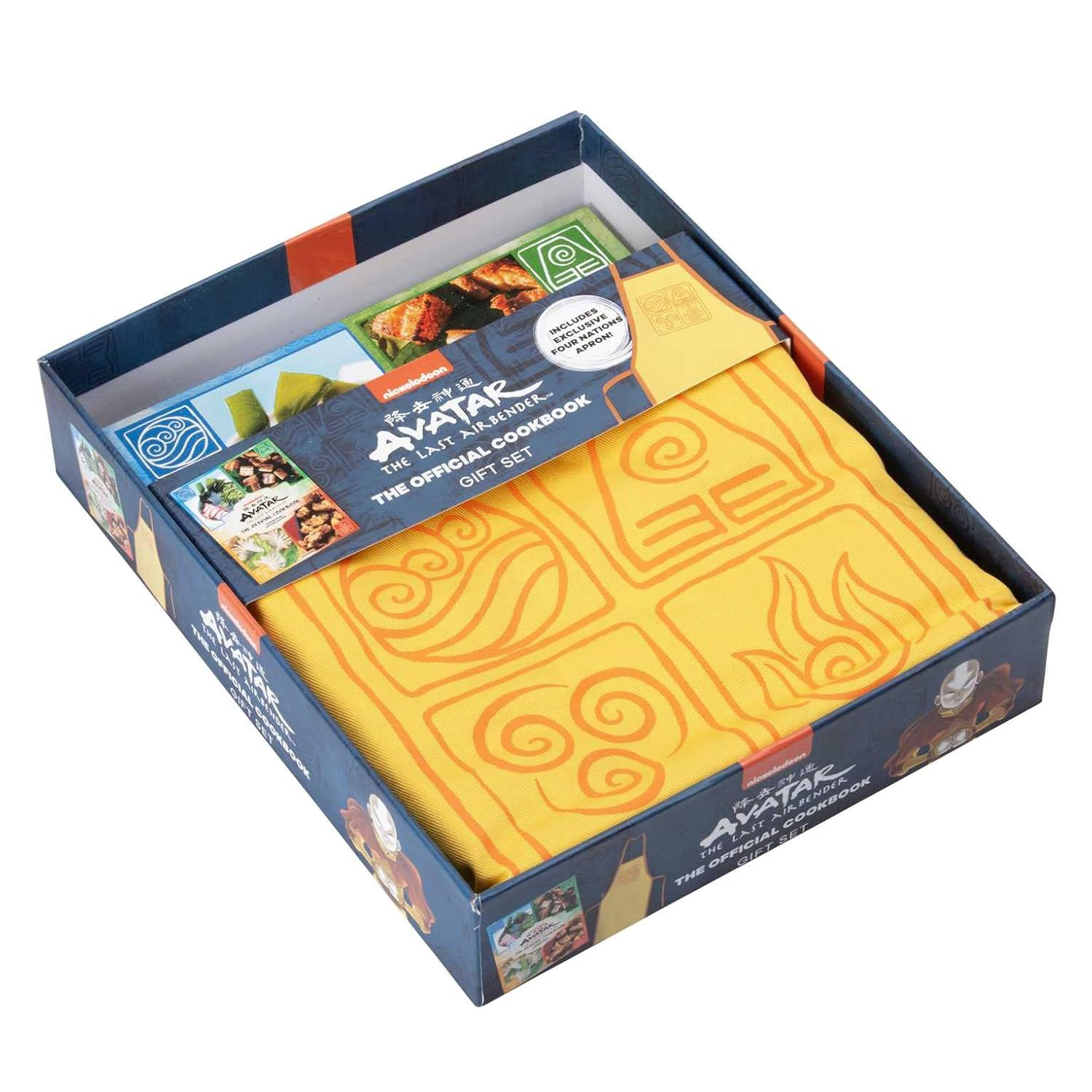 Avatar der Herr der Elemente Offizielles Kochbuch Set mit Schürze
