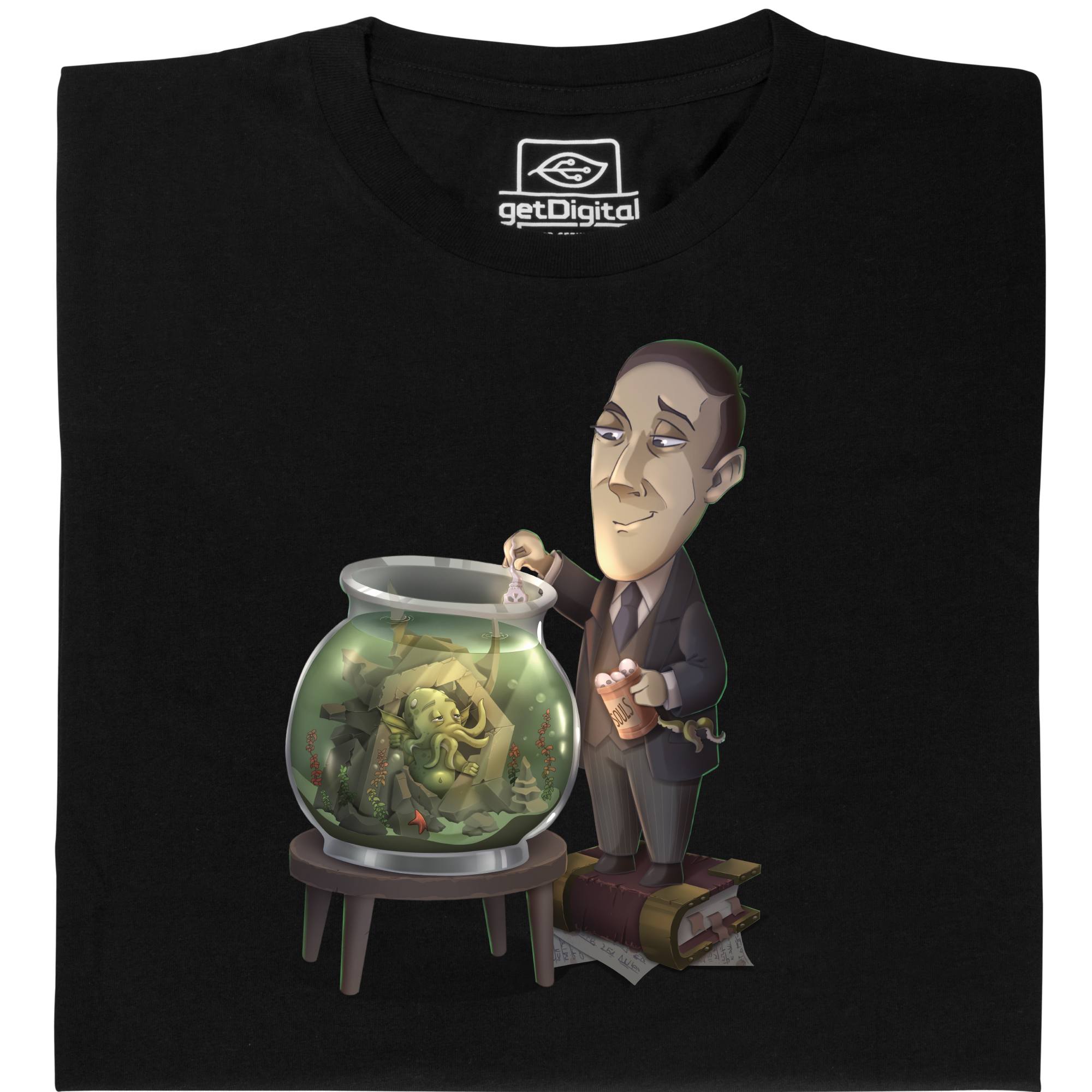 Fair gehandeltes Öko-T-Shirt: Cthulhu Fishbowl