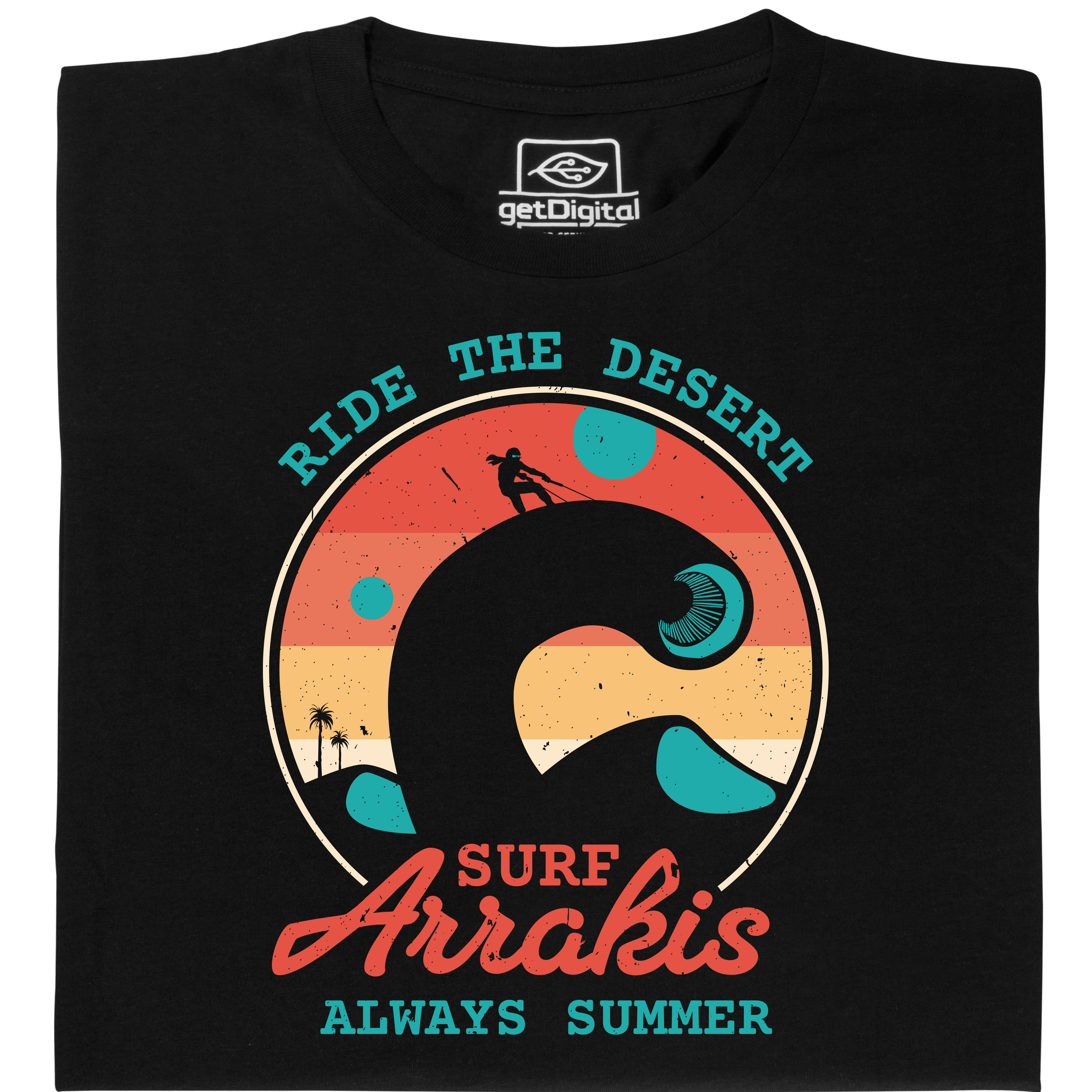 Fair gehandeltes Öko-T-Shirt: Surf Arrakis
