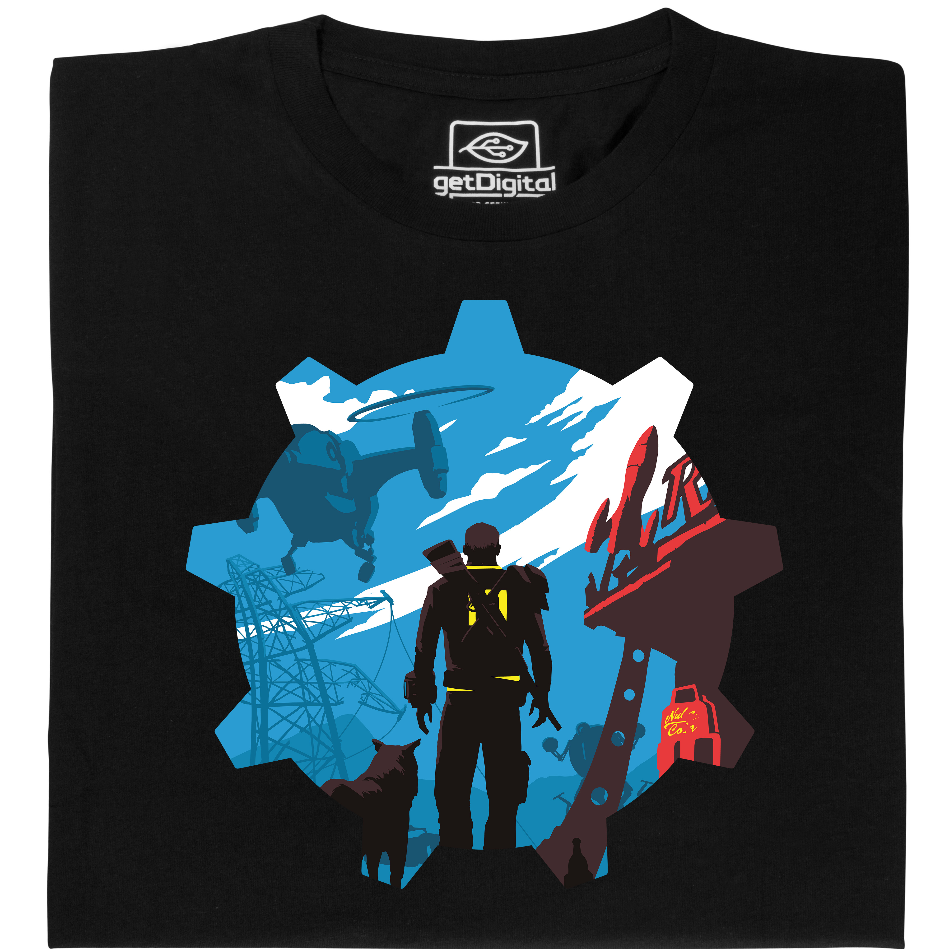 Fair gehandeltes Öko-T-Shirt: Der einsame Wanderer