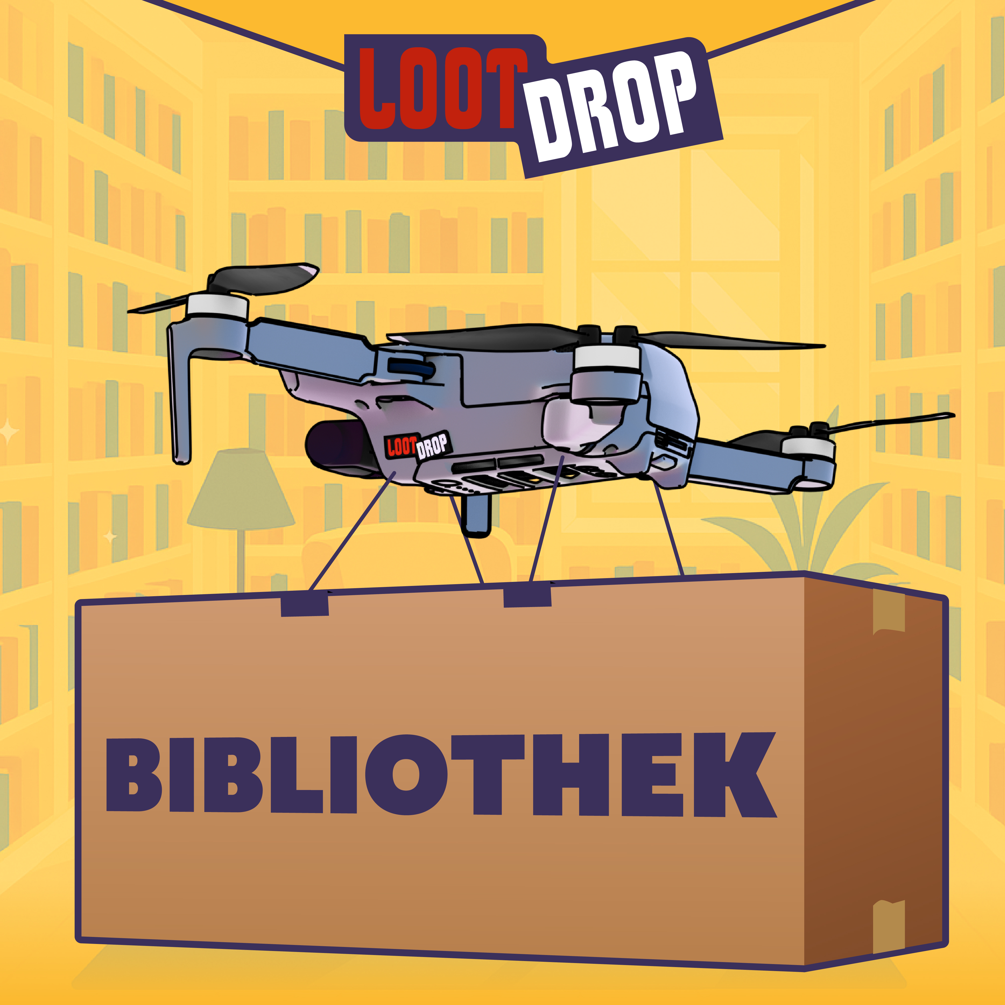 Bibliothek Loot Drop