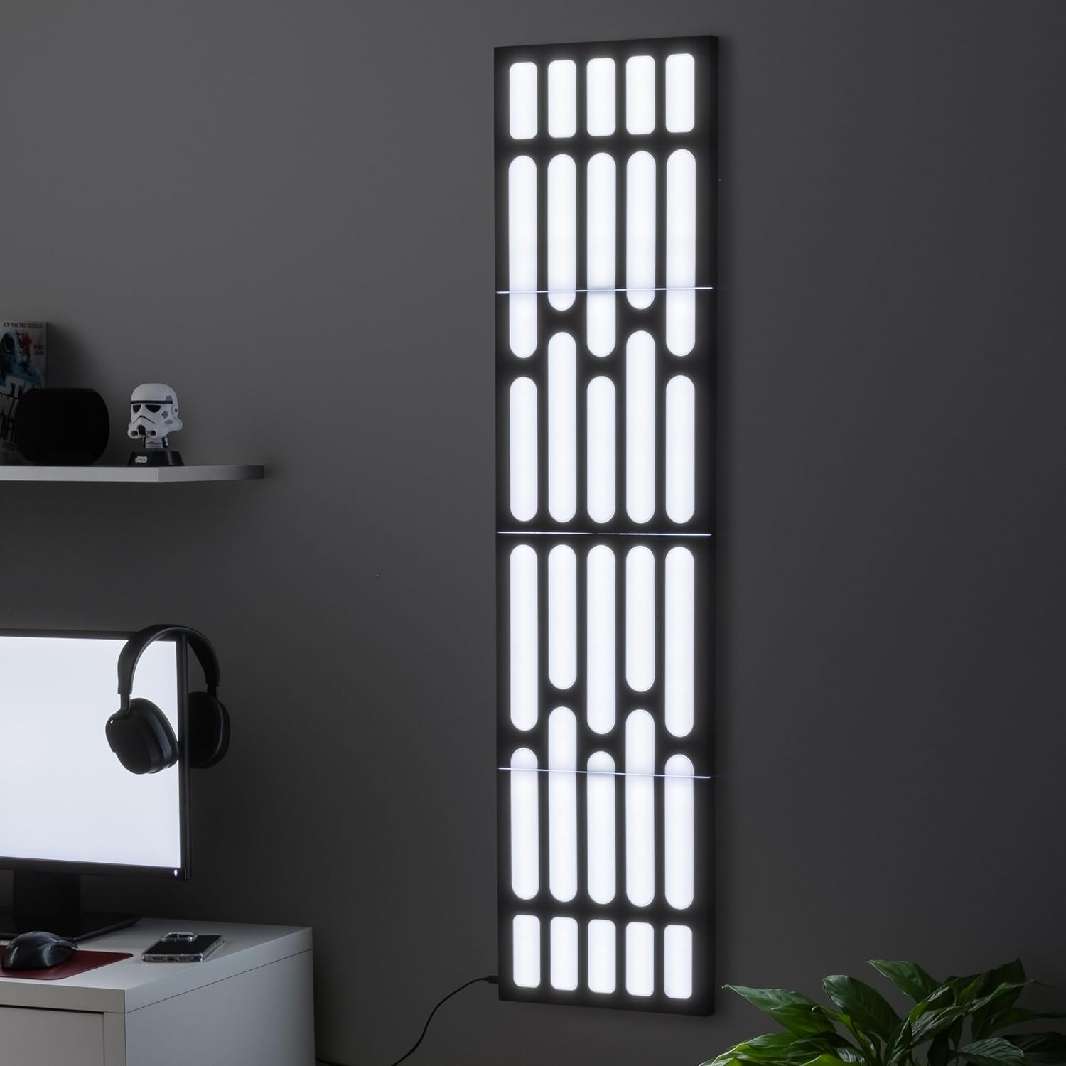 Star Wars Todesstern Wandbeleuchtung