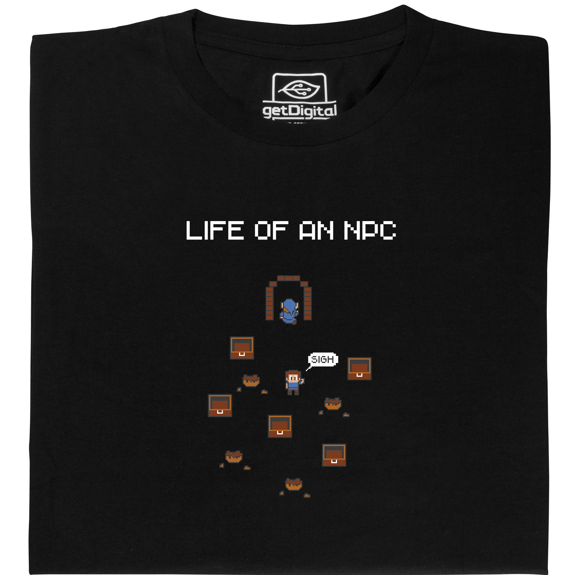 Fair gehandeltes Öko-T-Shirt: Life of an NPC