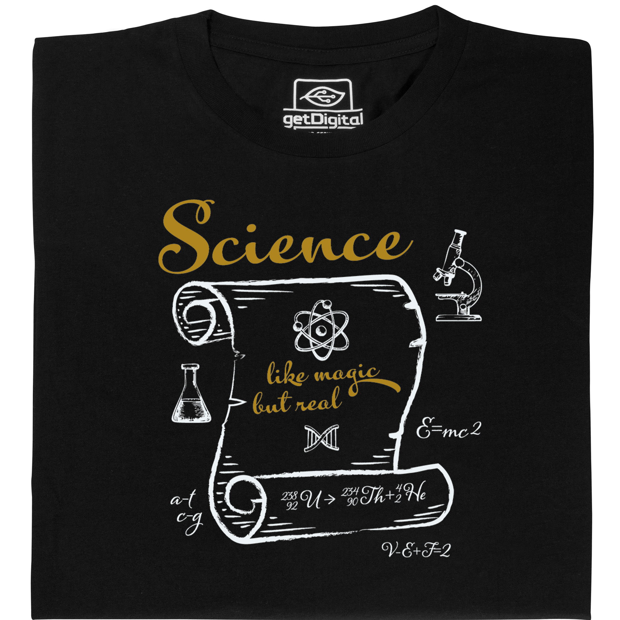 Fair gehandeltes Öko-T-Shirt: Science is real