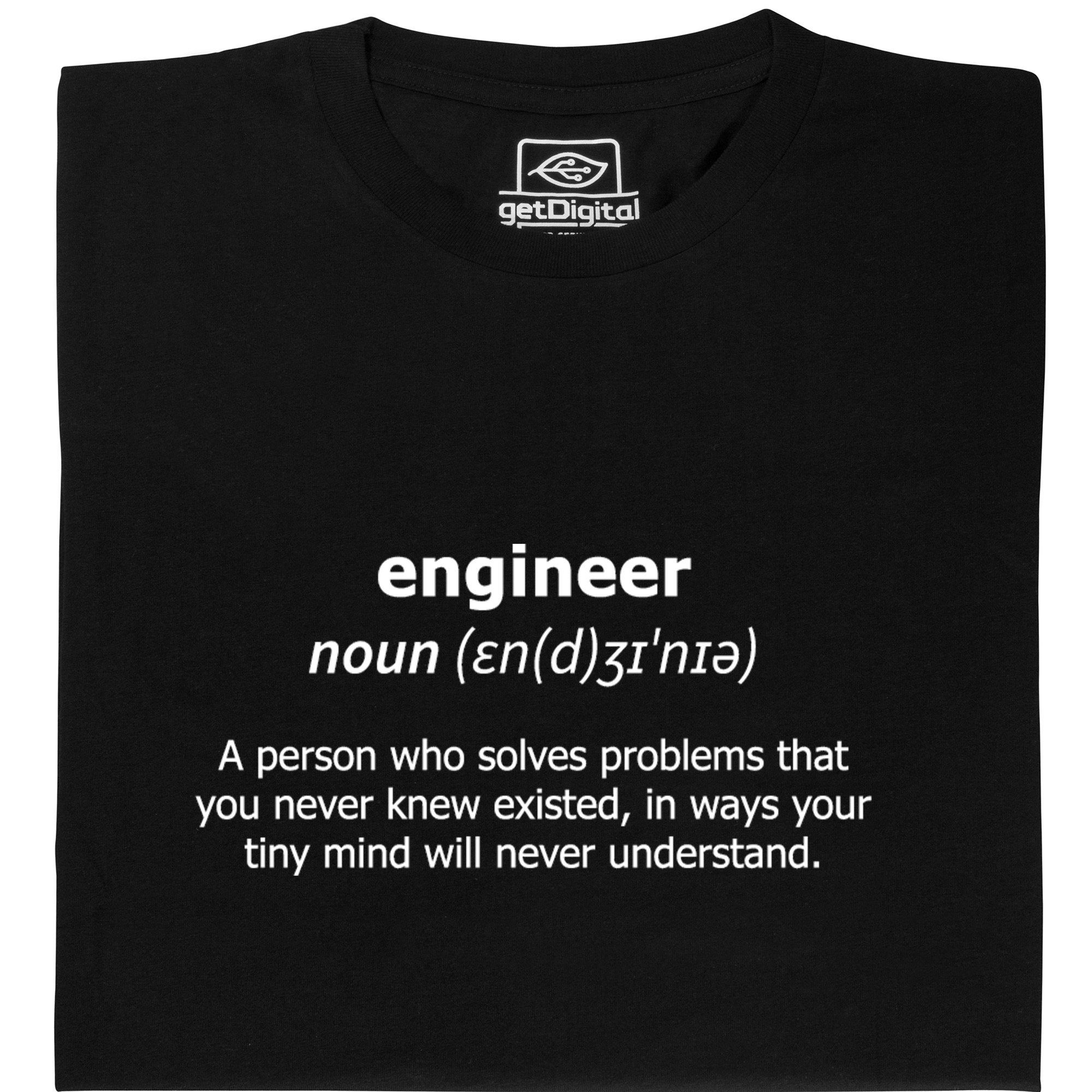 Fair gehandeltes Öko-T-Shirt: Definition: Engineer