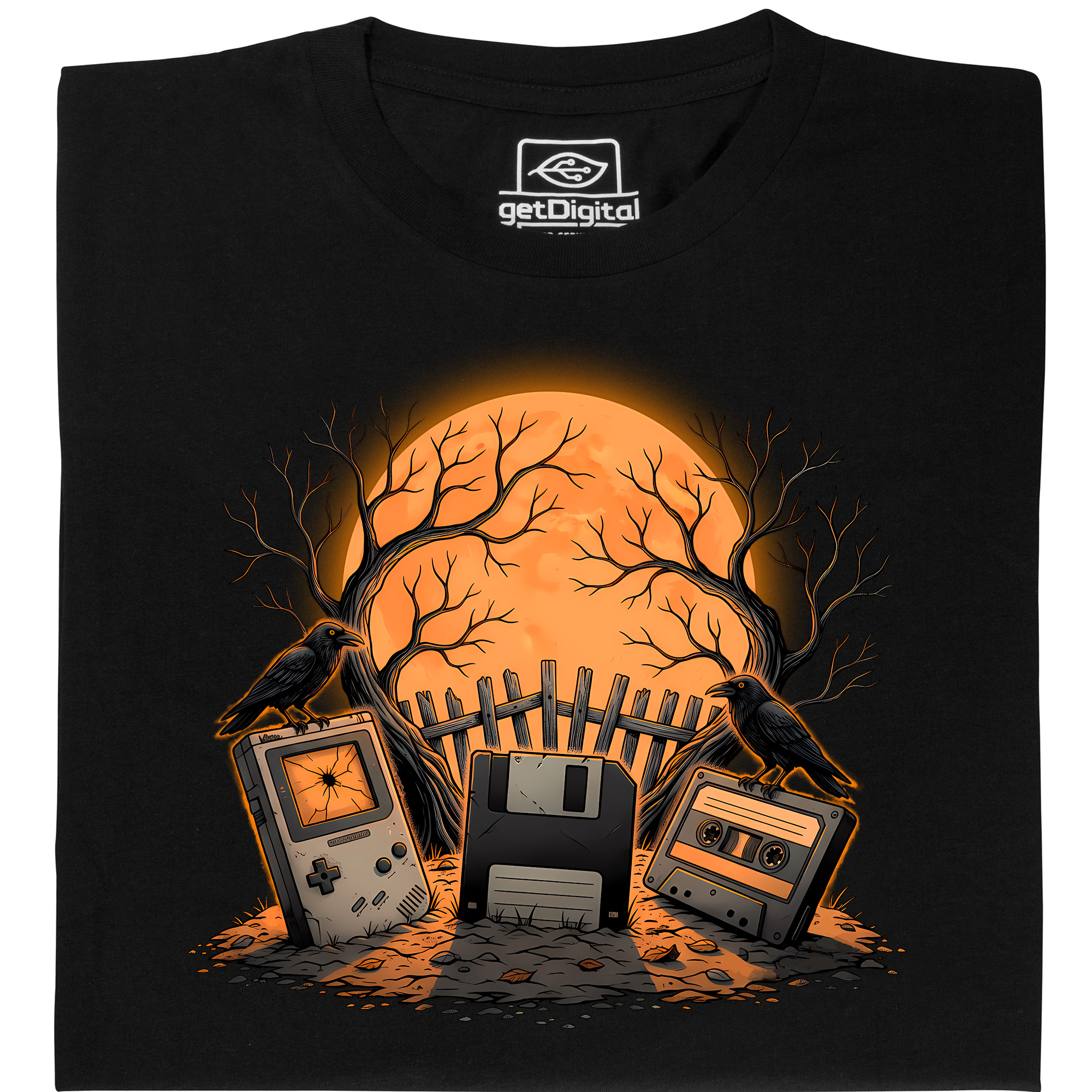 Fair gehandeltes Öko-T-Shirt: Technikfriedhof