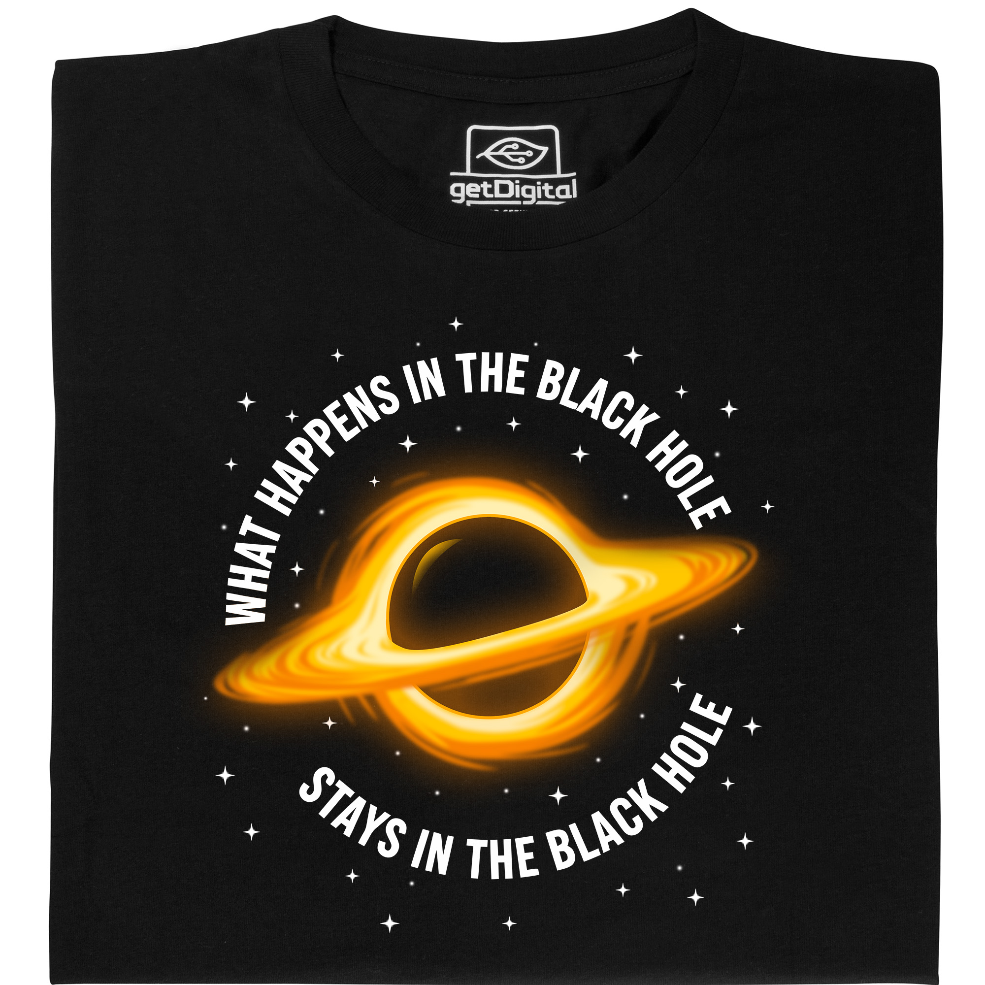 Fair gehandeltes Öko-T-Shirt: Black Hole