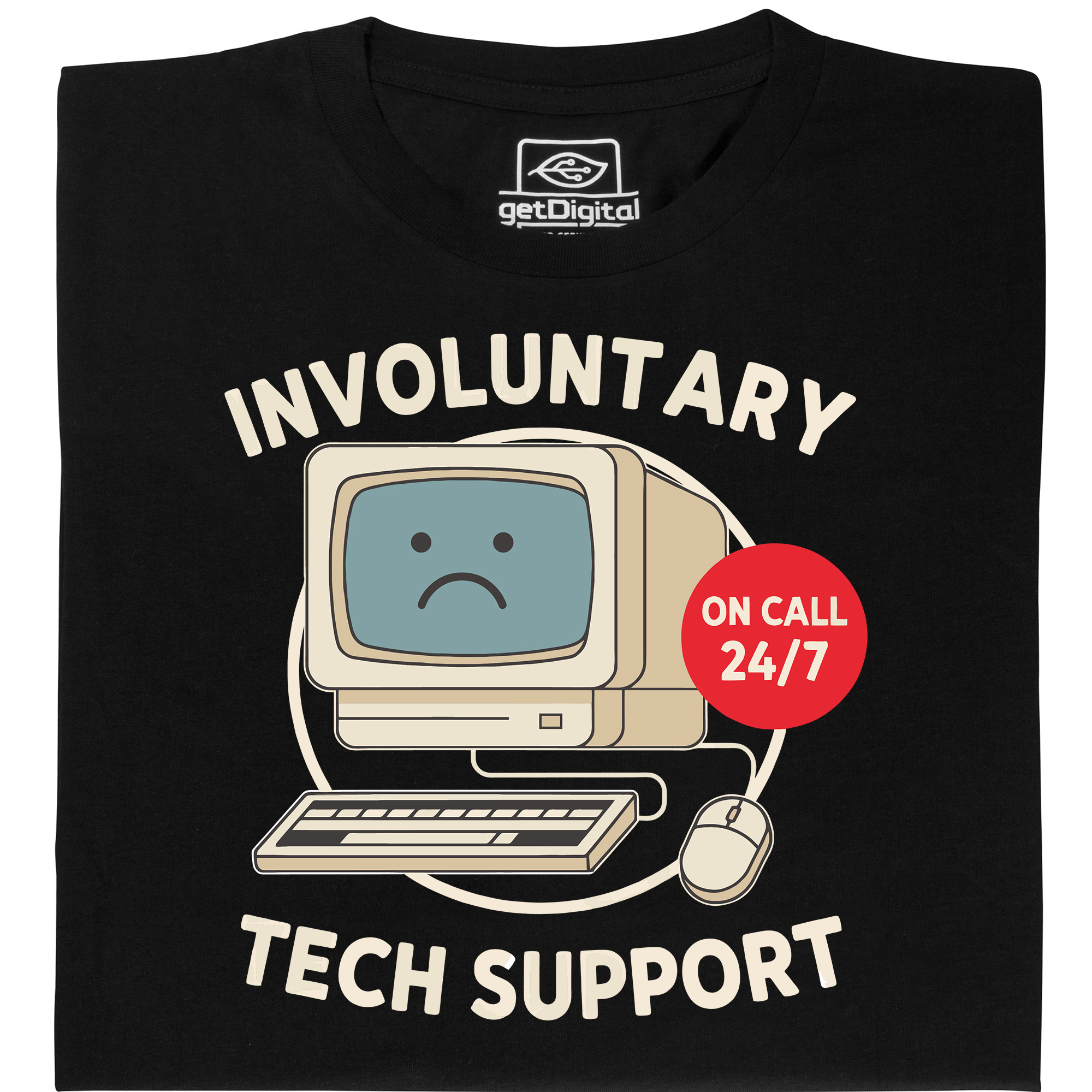 Fair gehandeltes Öko-T-Shirt: Tech Support