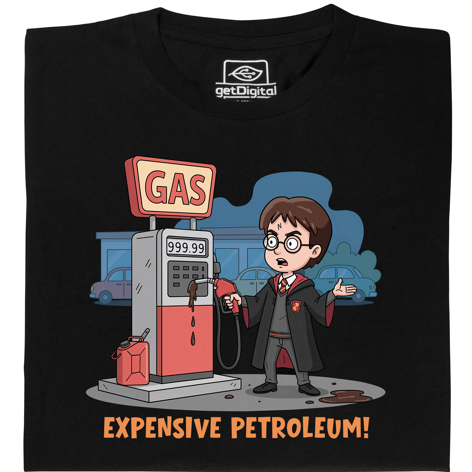 Fair gehandeltes Öko-T-Shirt: Expensive Petroleum