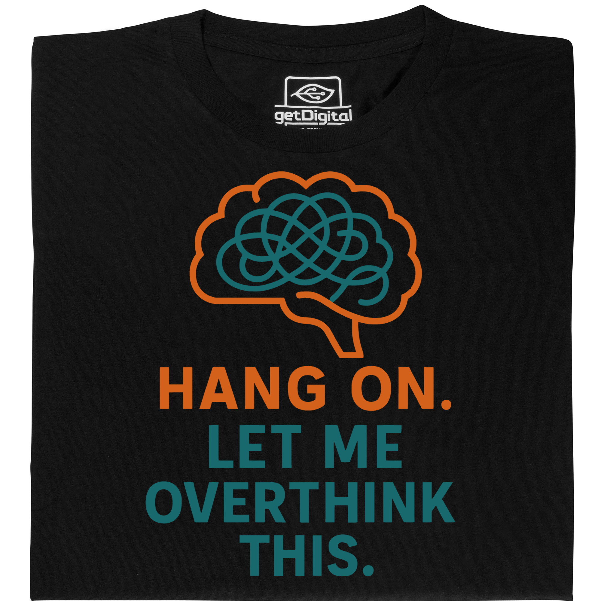 Fair gehandeltes Öko-T-Shirt: Overthinker