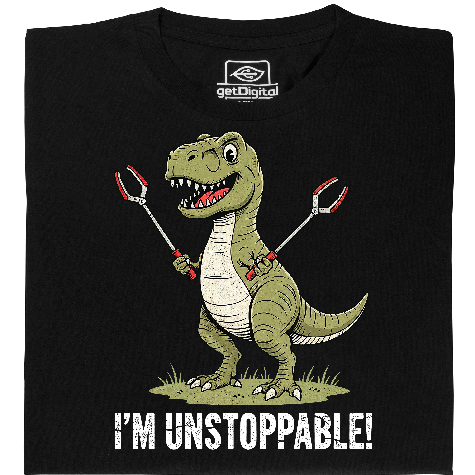 Fair gehandeltes Öko-T-Shirt: Unstoppable T-Rex