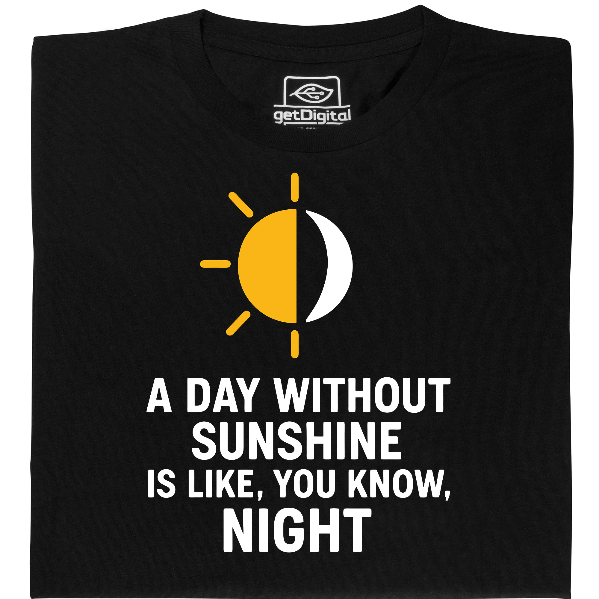 Fair gehandeltes Öko-T-Shirt: Day and Night