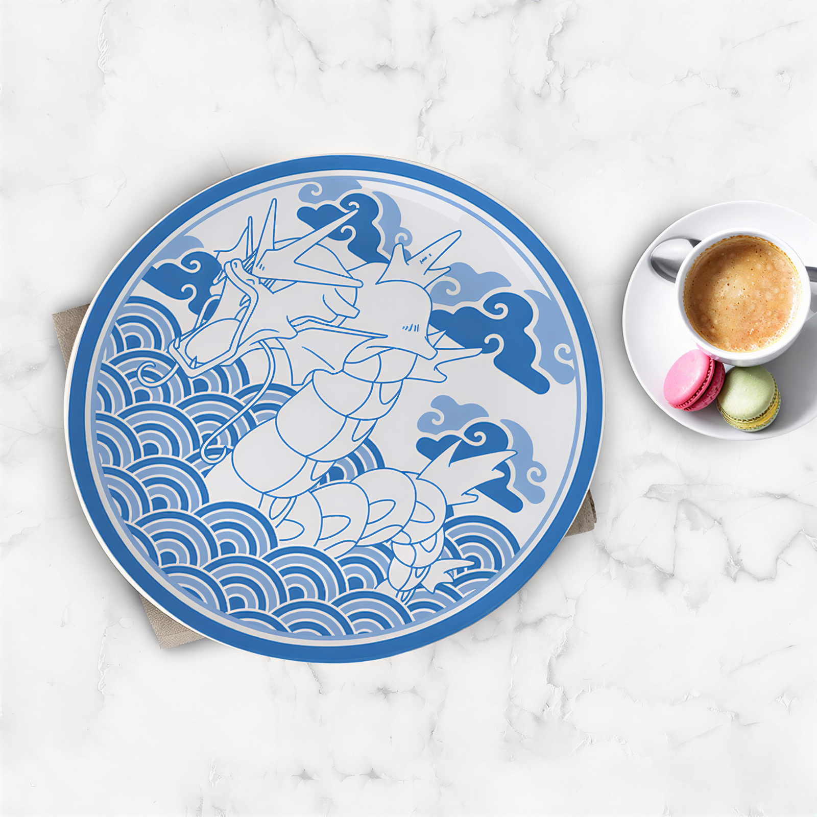 POKEMON – Set of 4 Plates – Japanese Style