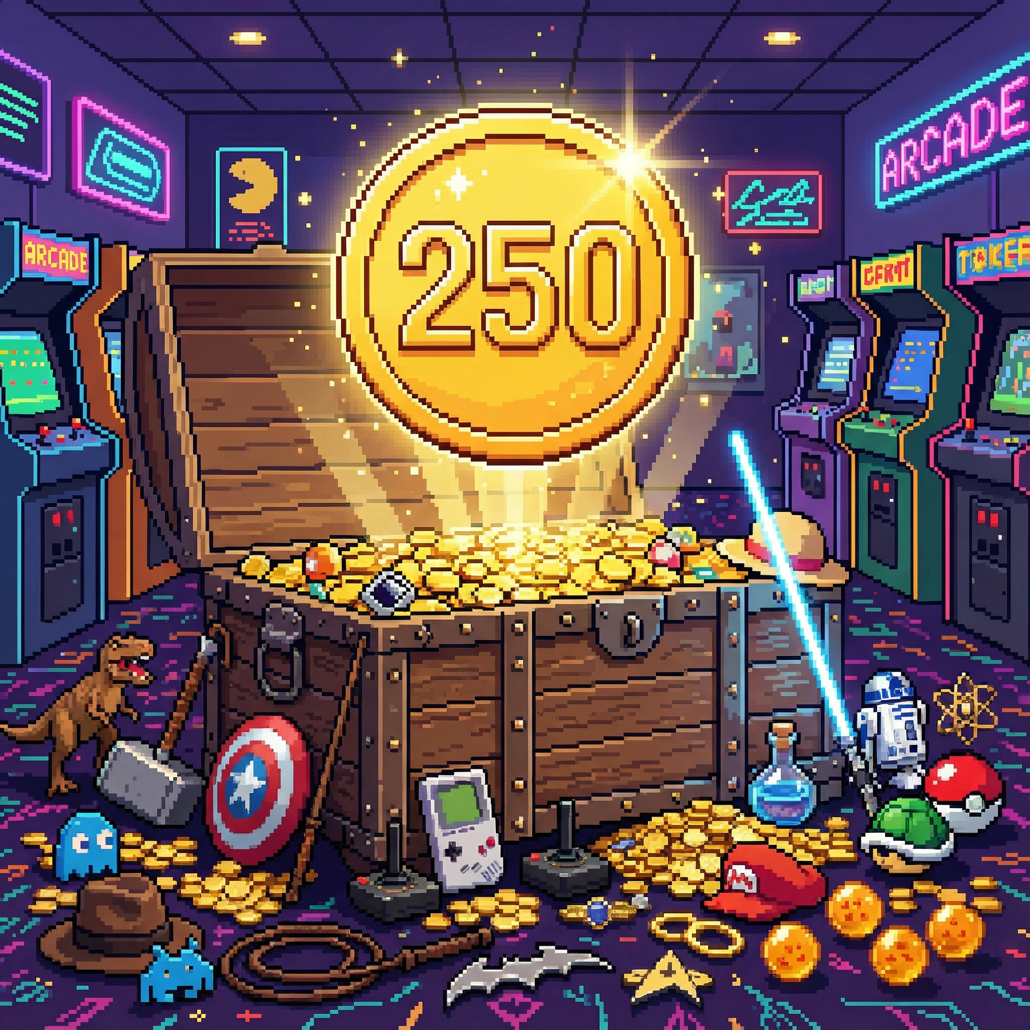 Kleine Nerd-Überraschungsbox Retro