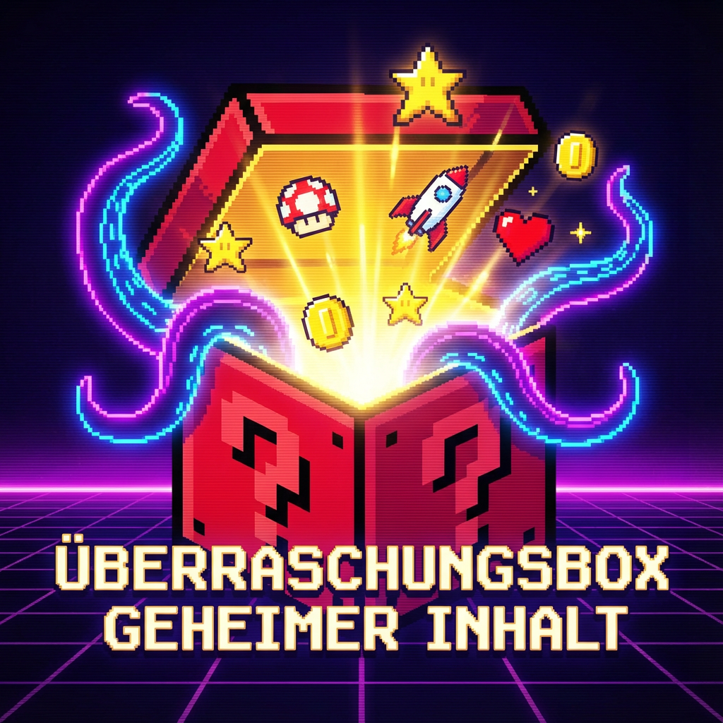 Große Nerd-Überraschungsbox Retro