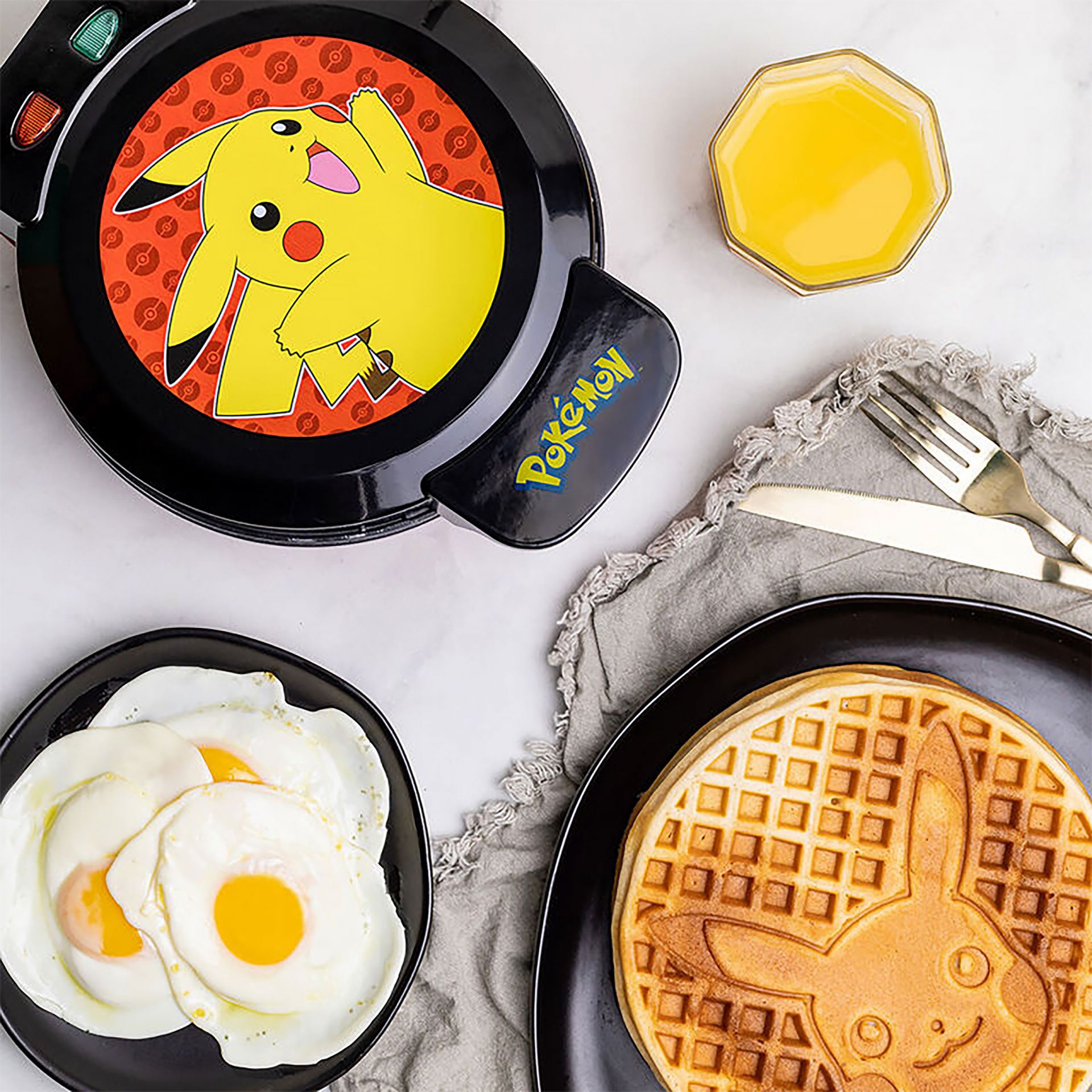 Pokémon Original Pikachu Waffeleisen