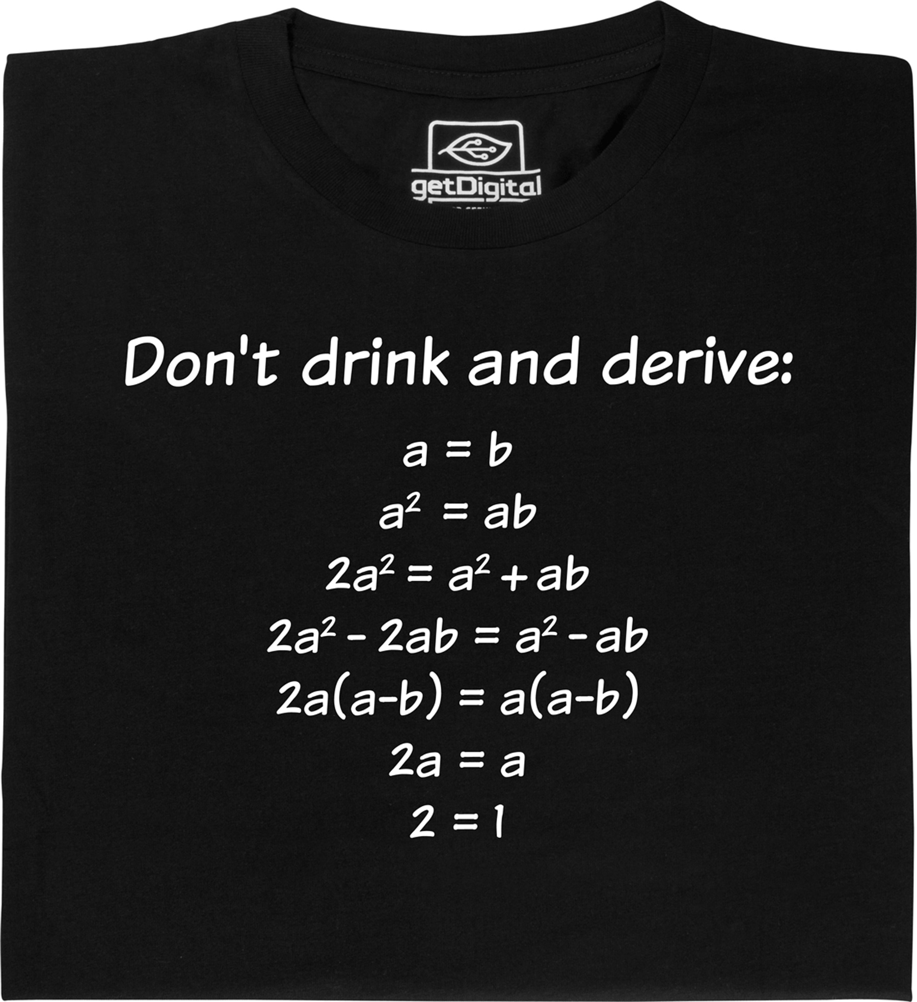 Fair gehandeltes Öko-T-Shirt: Drink and Derive
