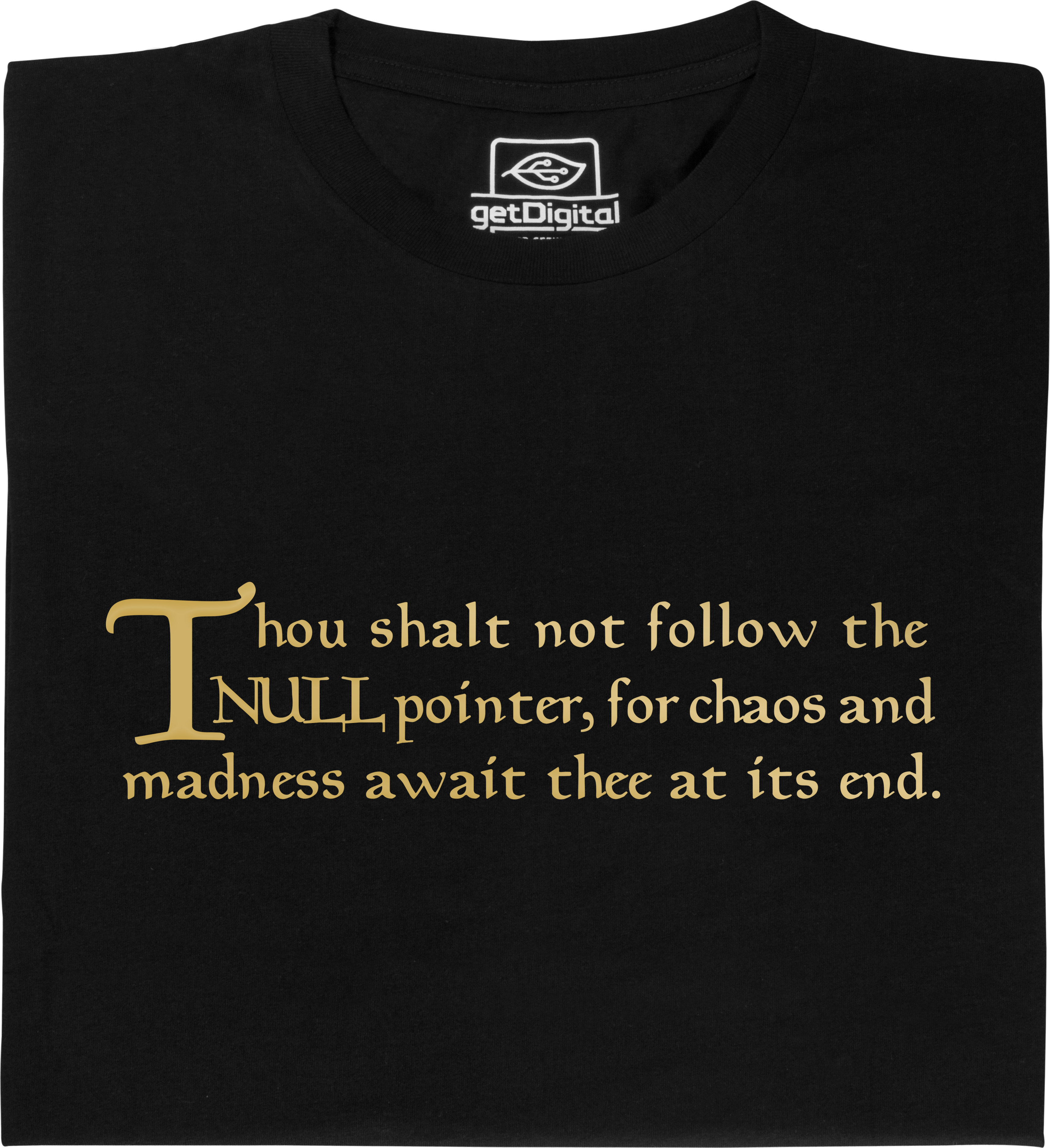 Fair gehandeltes Öko-T-Shirt: NULL Pointer
