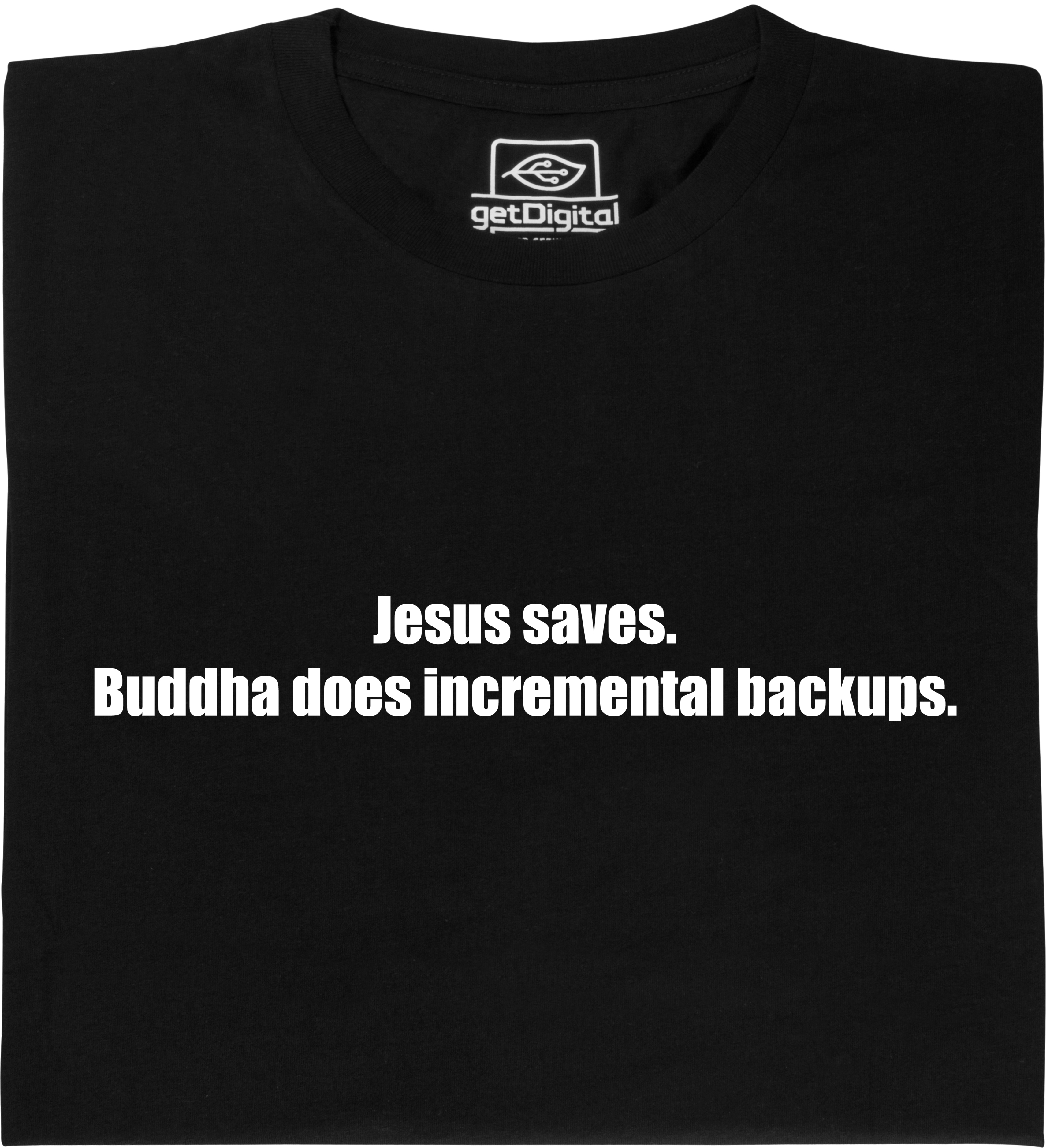 Fair gehandeltes Öko-T-Shirt: Jesus saves