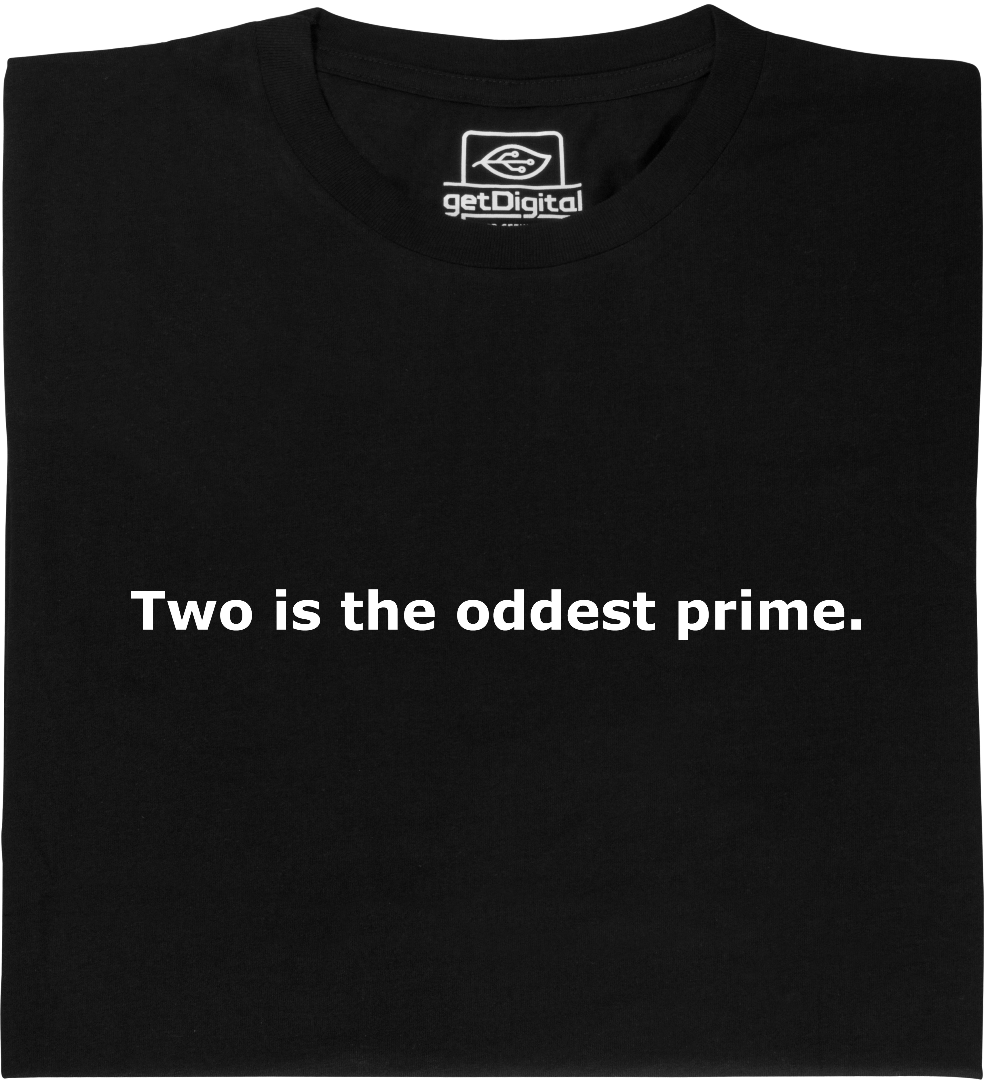 Fair gehandeltes Öko-T-Shirt: Two is the oddest prime