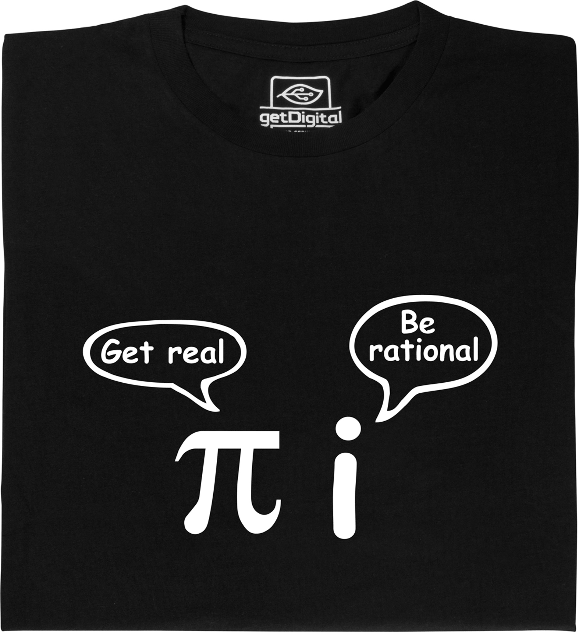 Fair gehandeltes Öko-T-Shirt: Be rational Get real