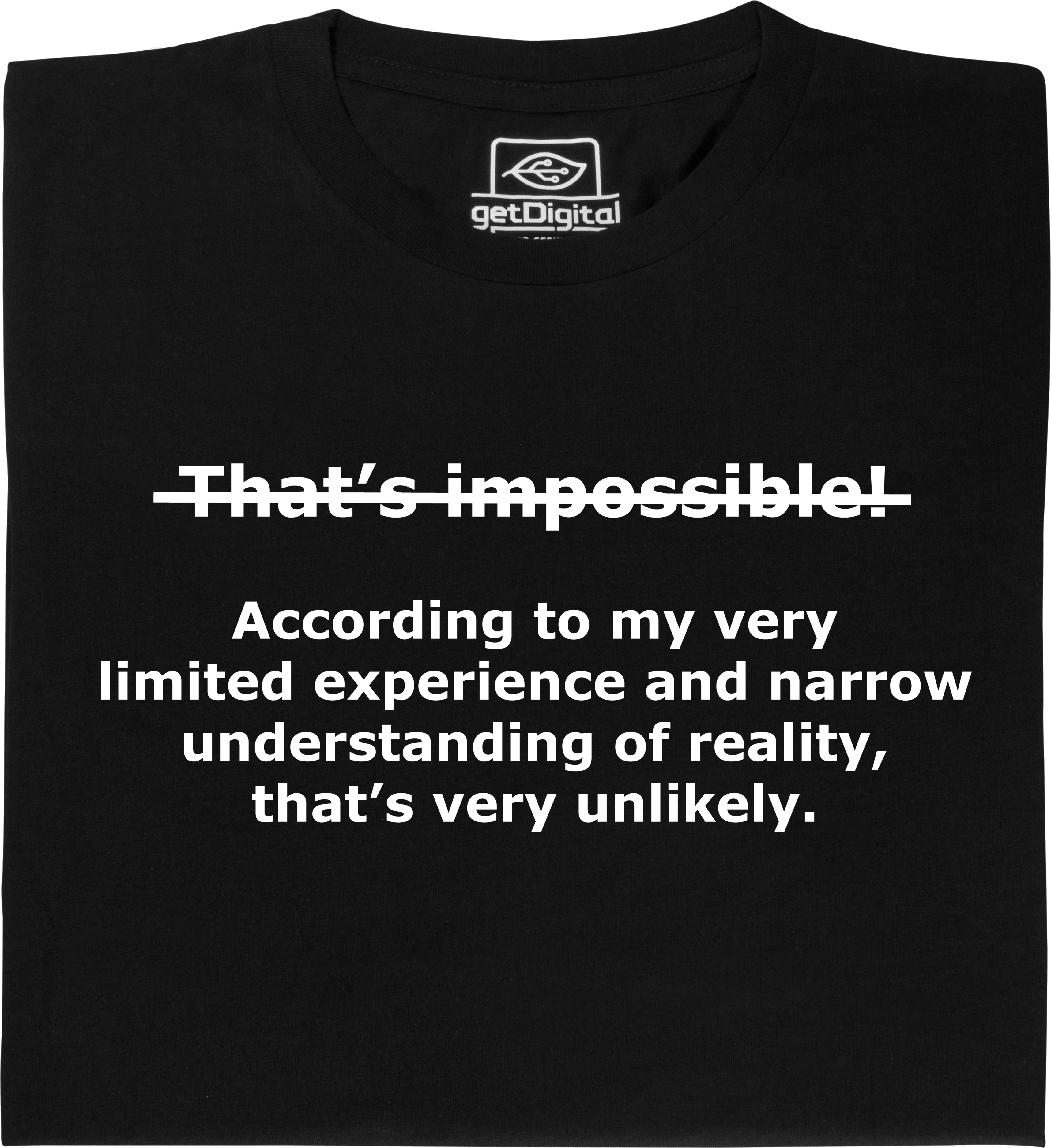Fair gehandeltes Öko-T-Shirt: That is impossible