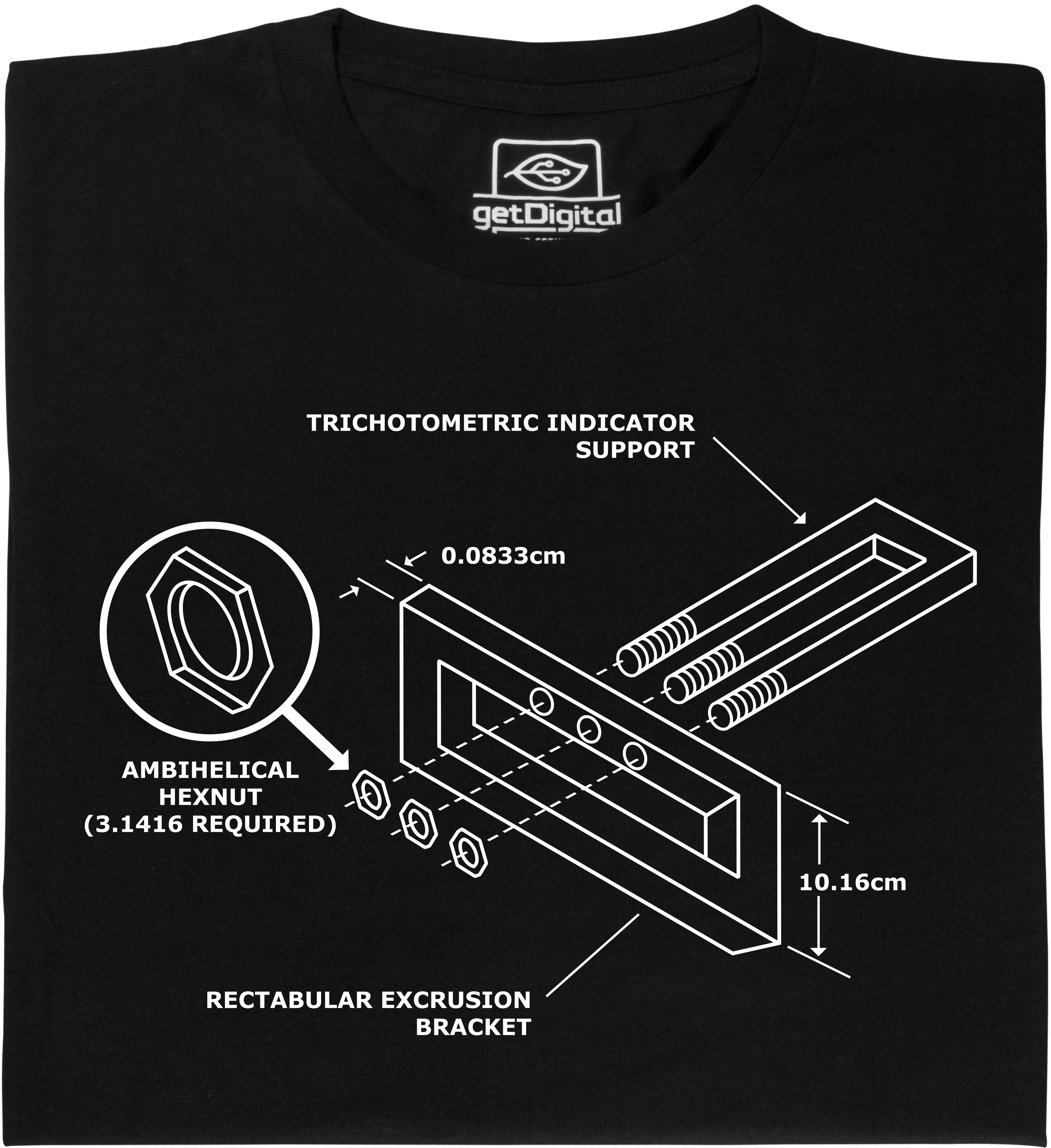 Fair gehandeltes Öko-T-Shirt: Trichotometrie