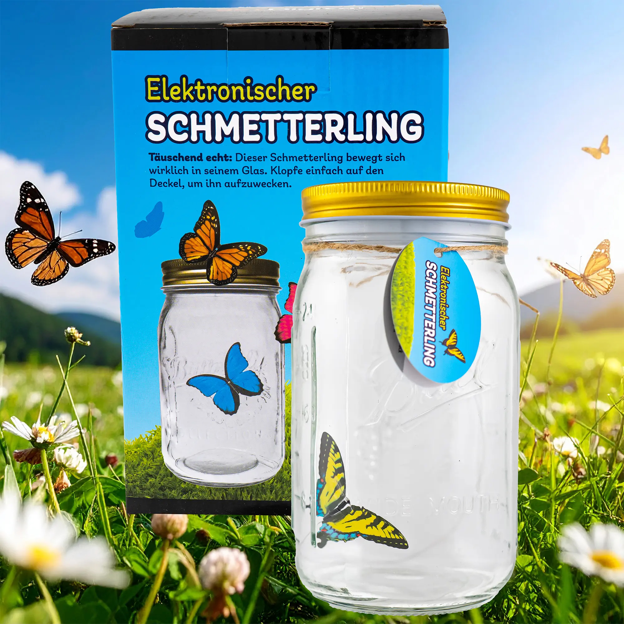 Elektronischer Schmetterling