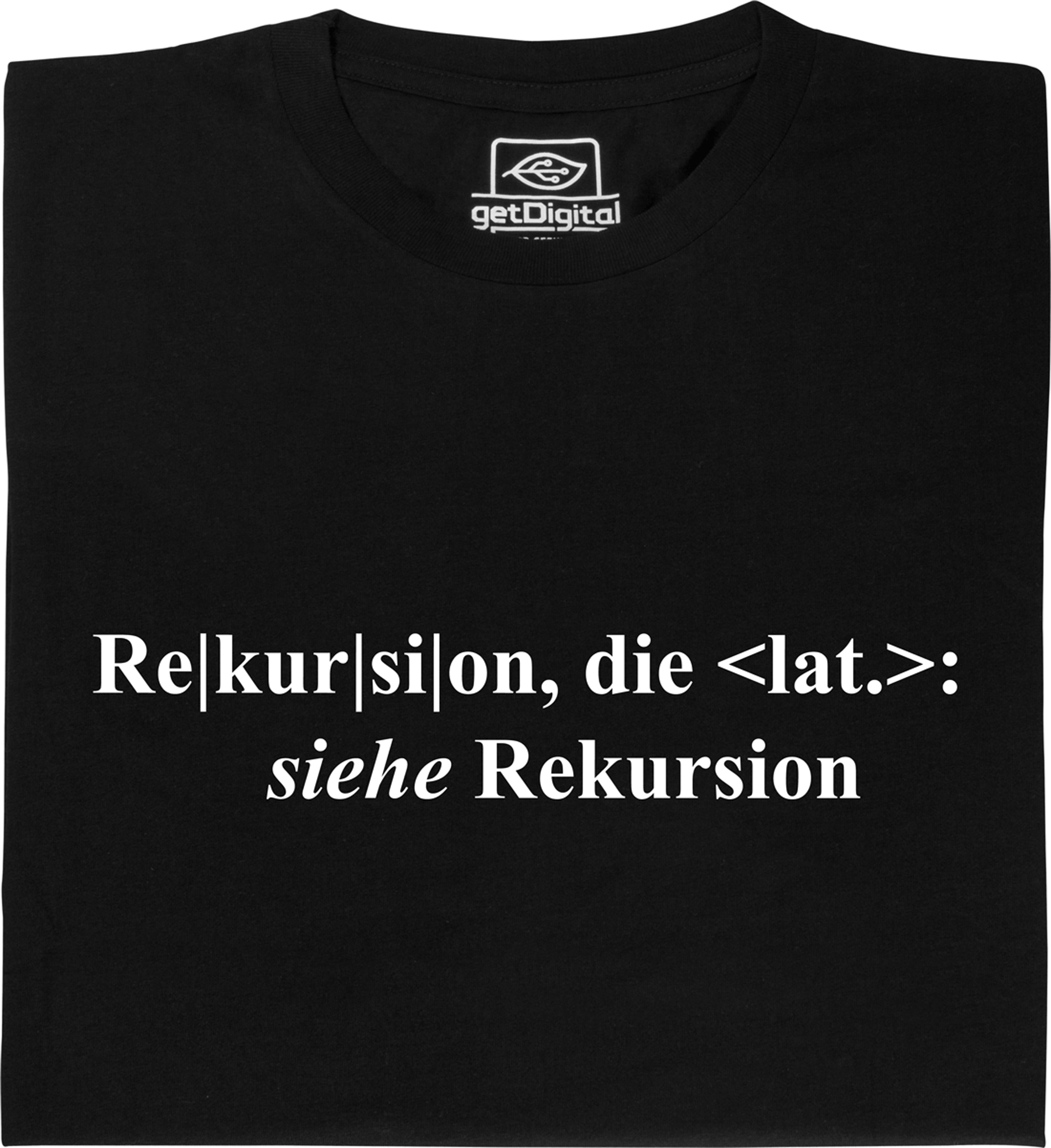 Fair gehandeltes Öko-T-Shirt: Rekursion