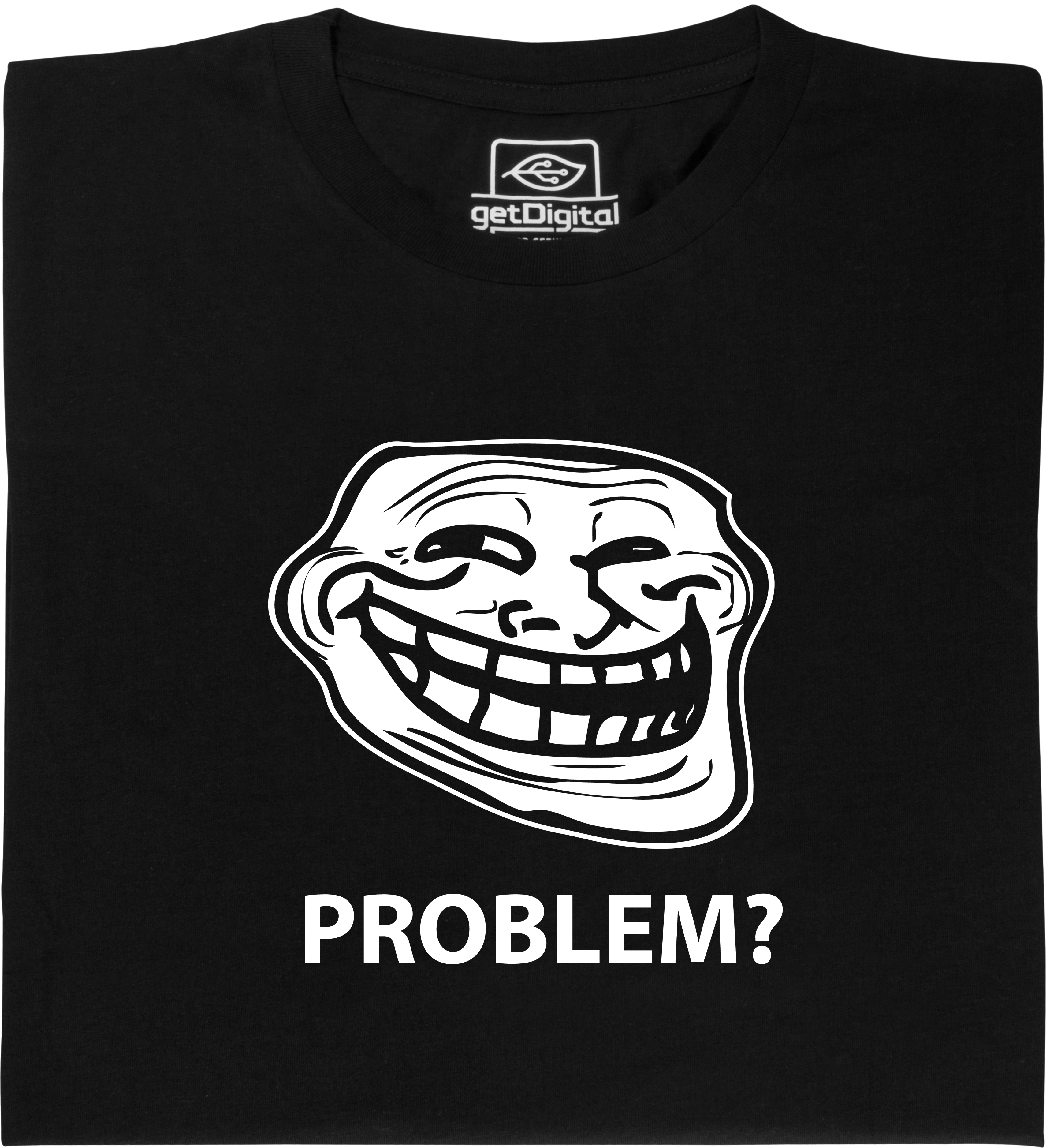 Fair gehandeltes Öko-T-Shirt: Trollface