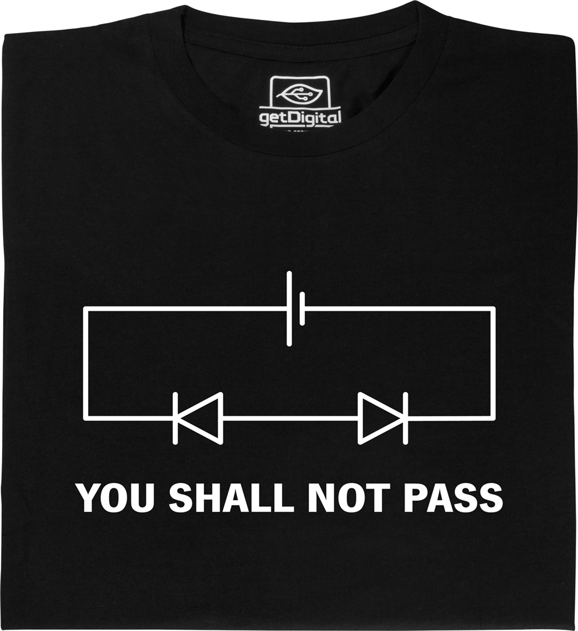 Fair gehandeltes Öko-T-Shirt: You shall not pass