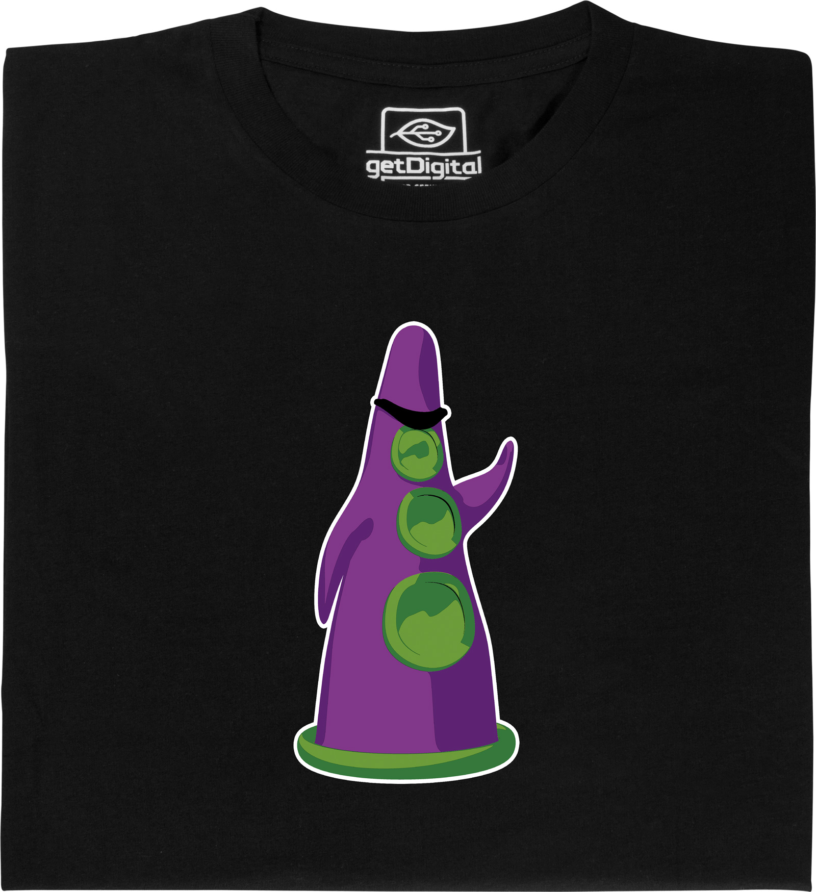 Fair gehandeltes Öko-T-Shirt: Purpur Tentakel