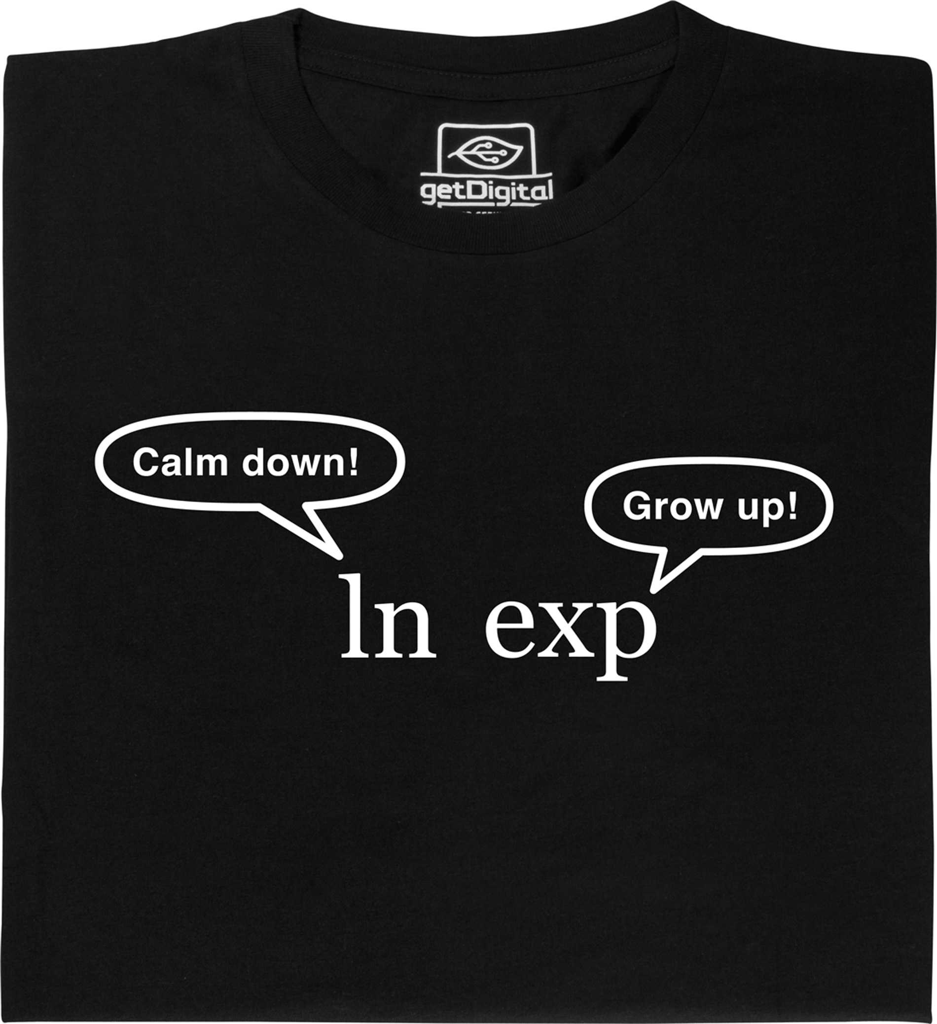Fair gehandeltes Öko-T-Shirt: Grow up Calm down
