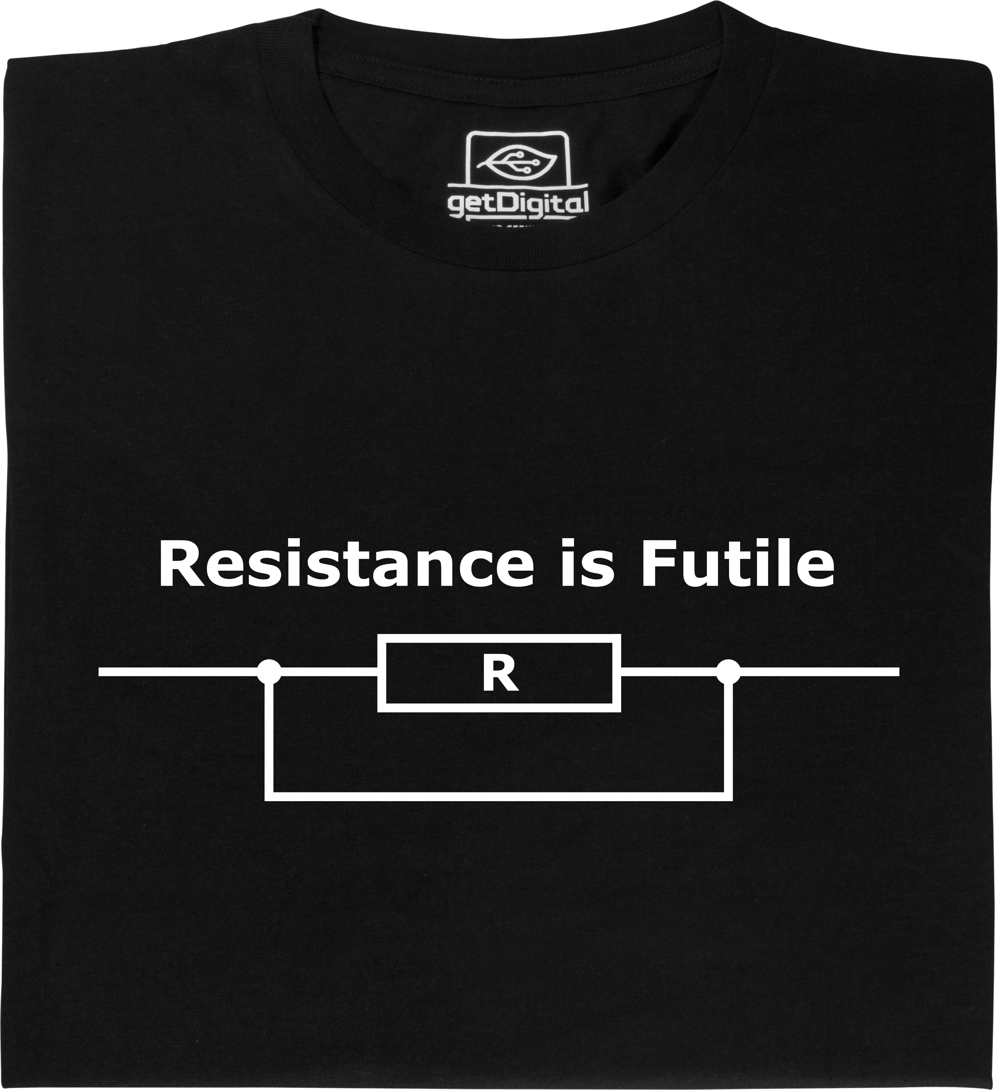 Fair gehandeltes Öko-T-Shirt: Resistance is futile V3