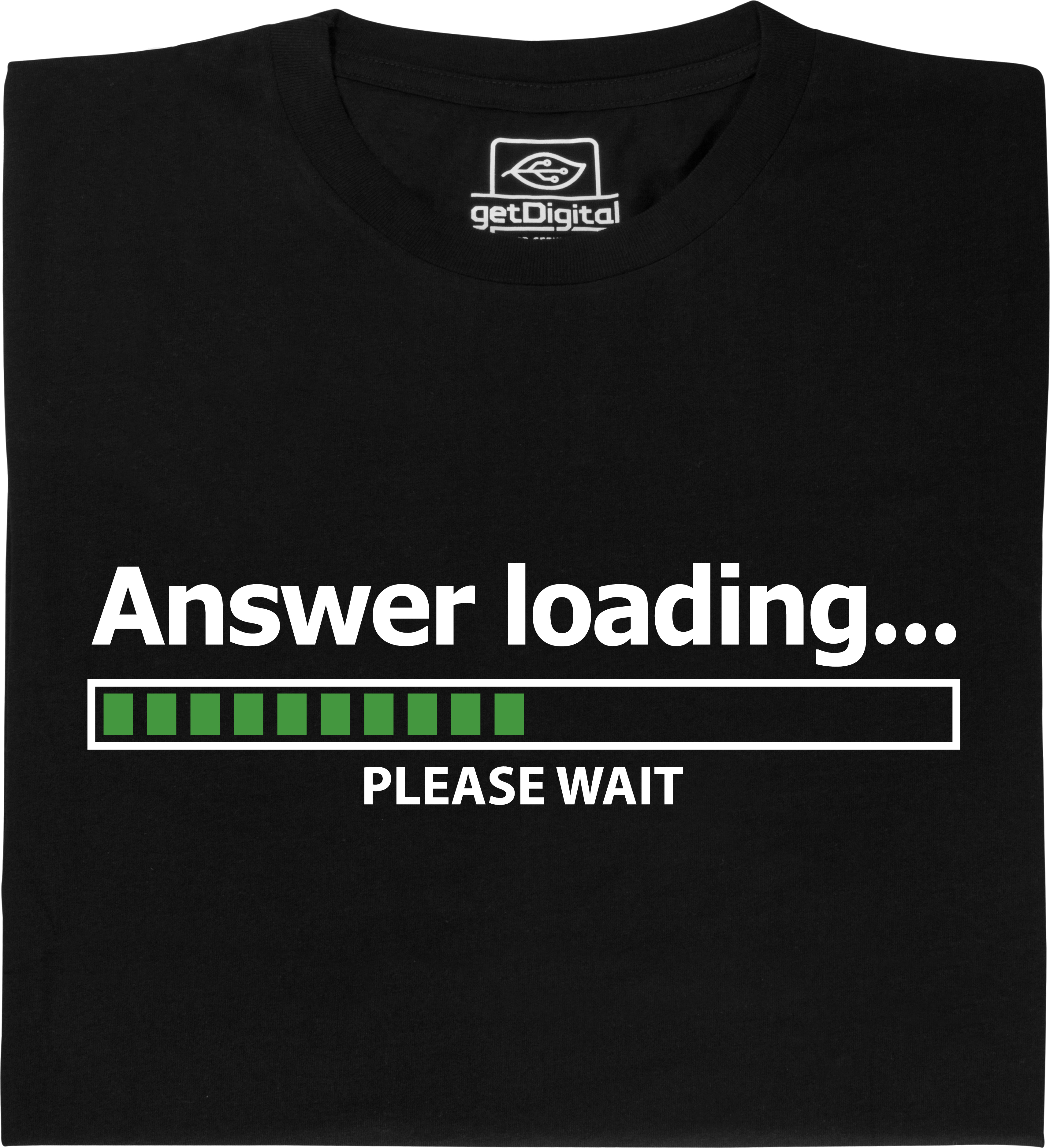 Fair gehandeltes Öko-T-Shirt: Answer Loading