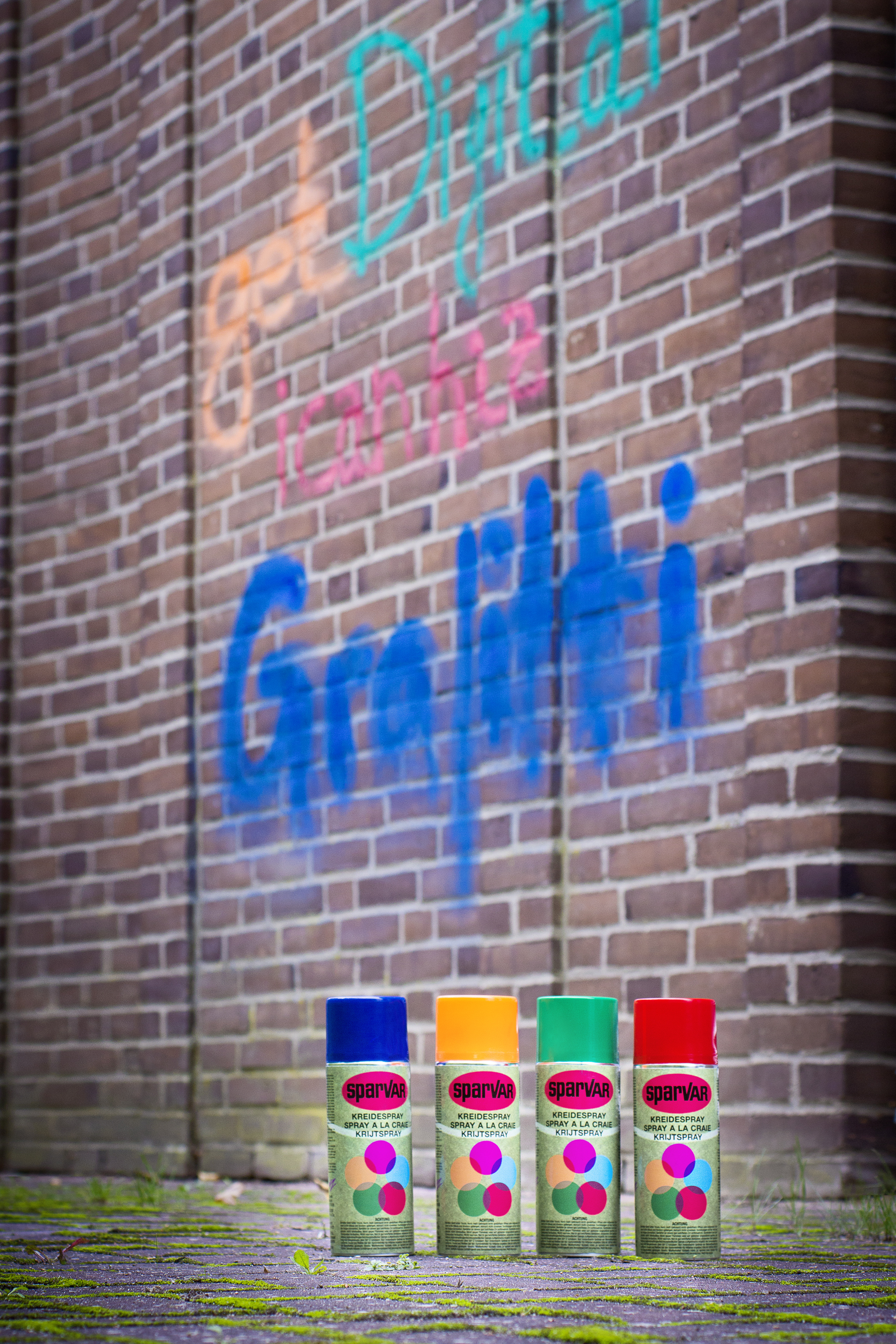 Graffiti Kreide-Spray